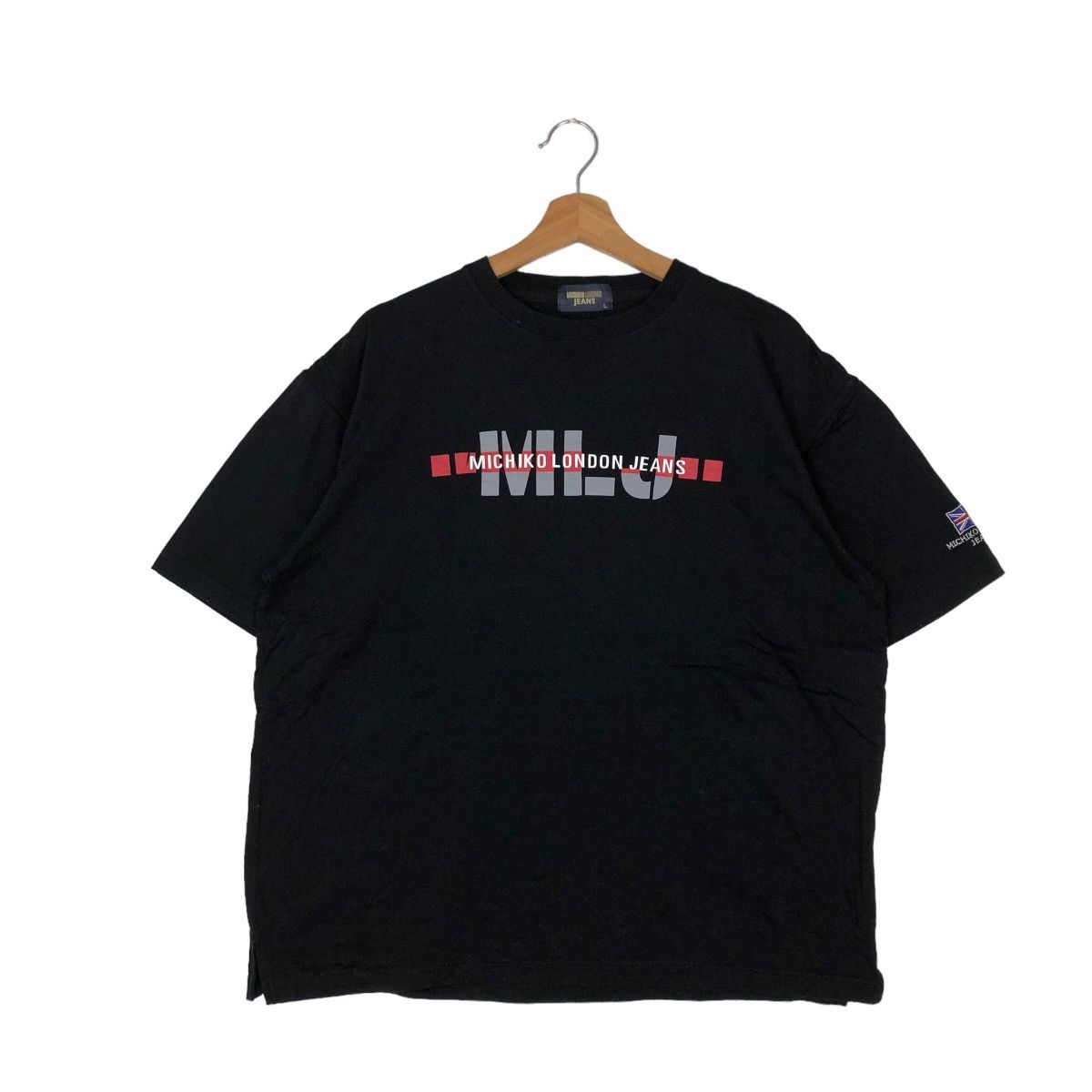 Japanese Brand VINTAGE T SHIRT BIG LOGO MICHIKO LONDON JEANS Size US L / EU 52-54 / 3 - 1 Thumbnail