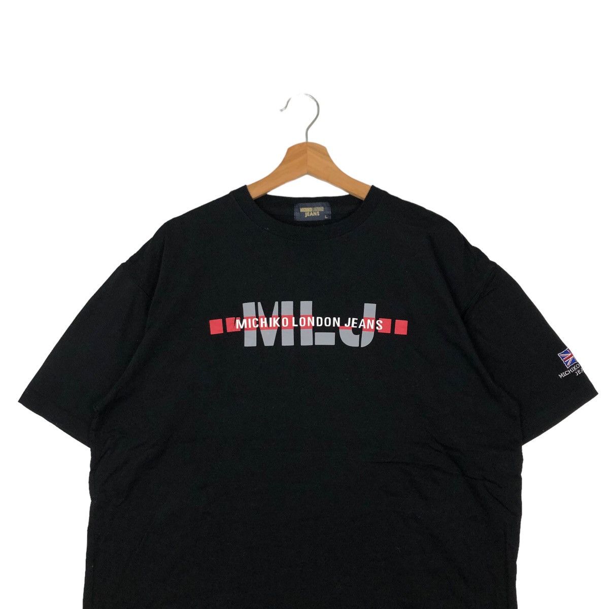 Japanese Brand VINTAGE T SHIRT BIG LOGO MICHIKO LONDON JEANS Size US L / EU 52-54 / 3 - 2 Thumbnail