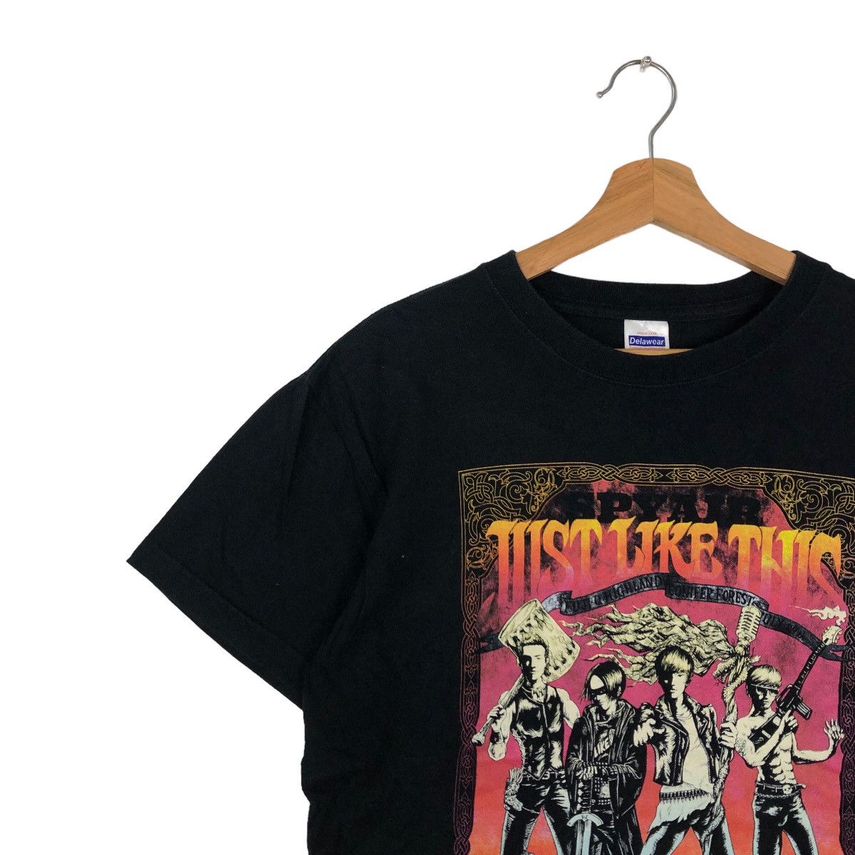 Japanese Brand RARE JUST LIKE THIS FAMOUS BAND TEE BIG LOGO Size US M / EU 48-50 / 2 - 6 Thumbnail
