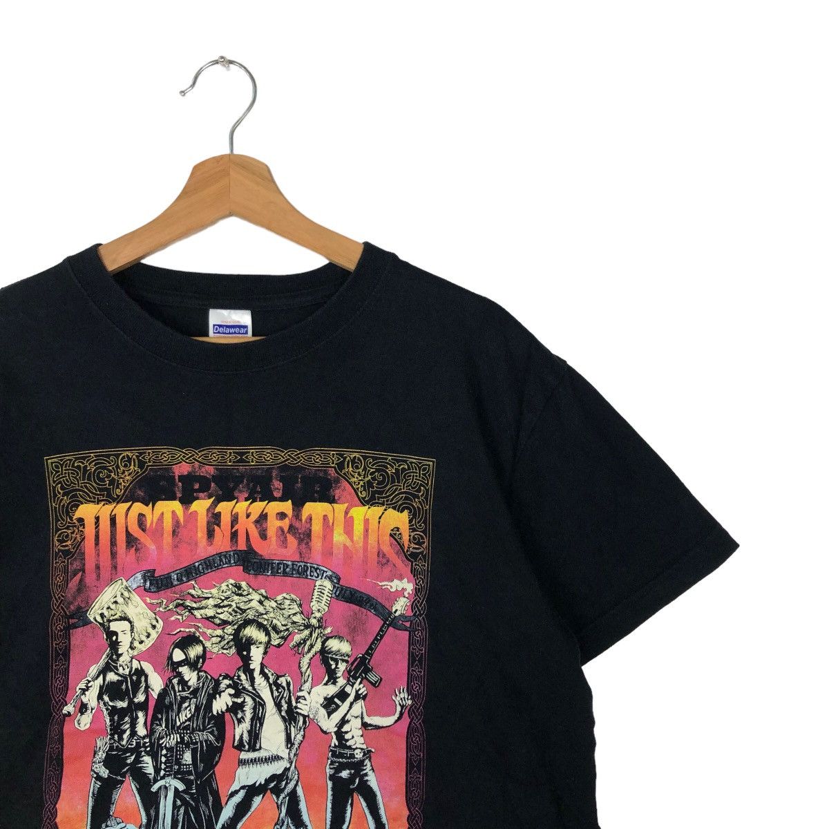 Japanese Brand RARE JUST LIKE THIS FAMOUS BAND TEE BIG LOGO Size US M / EU 48-50 / 2 - 5 Thumbnail