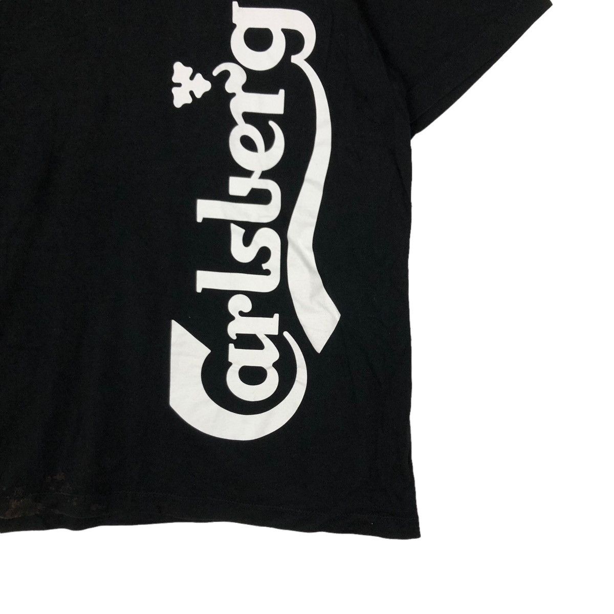 Japanese Brand VINTAGE CARLSBERG TEE BIG LOGO Size US L / EU 52-54 / 3 - 4 Thumbnail