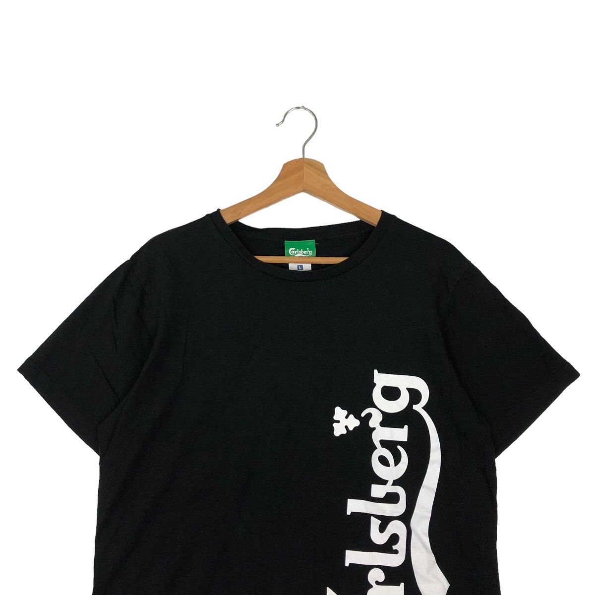 Japanese Brand VINTAGE CARLSBERG TEE BIG LOGO Size US L / EU 52-54 / 3 - 2 Thumbnail