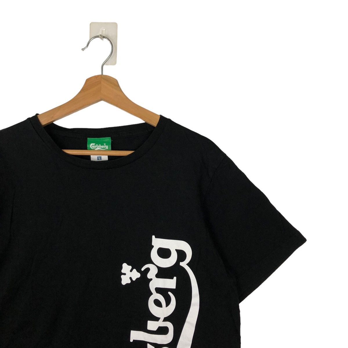 Japanese Brand VINTAGE CARLSBERG TEE BIG LOGO Size US L / EU 52-54 / 3 - 5 Thumbnail