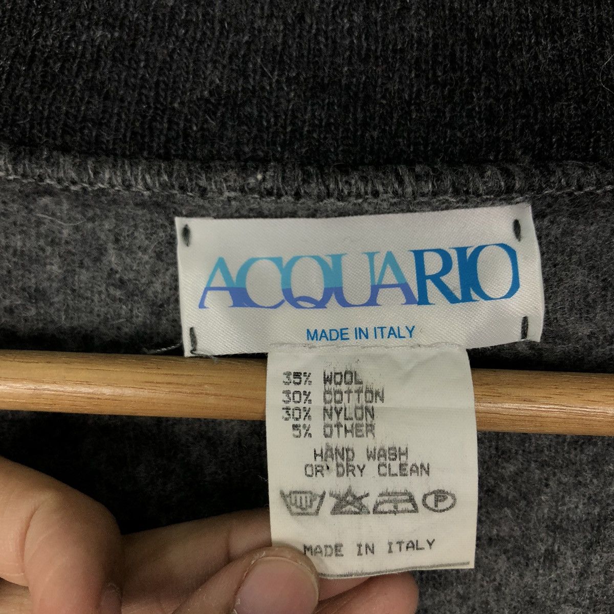 Japanese Brand VINTAGE ACQUARIO MADE IN ITALY RACER JACKET Size US M / EU 48-50 / 2 - 11 Thumbnail