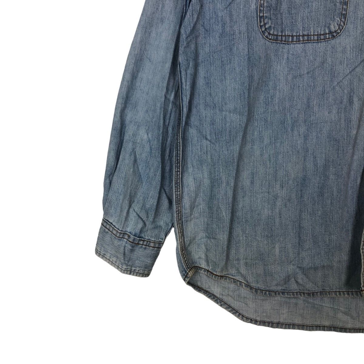 Japanese Brand VINTAGE CHAMBRAY DENIM BIG JOHN HYSTERIC GLAMOUR DESIGN Size US M / EU 48-50 / 2 - 3 Thumbnail