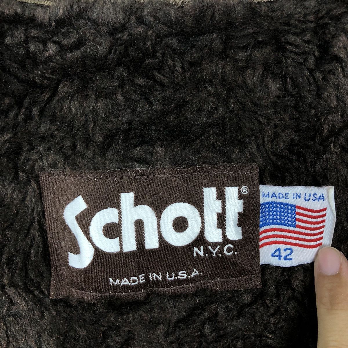 Schott VINTAGE SCHOTT USA NYC LINING JACKET Size US M / EU 48-50 / 2 - 10 Thumbnail
