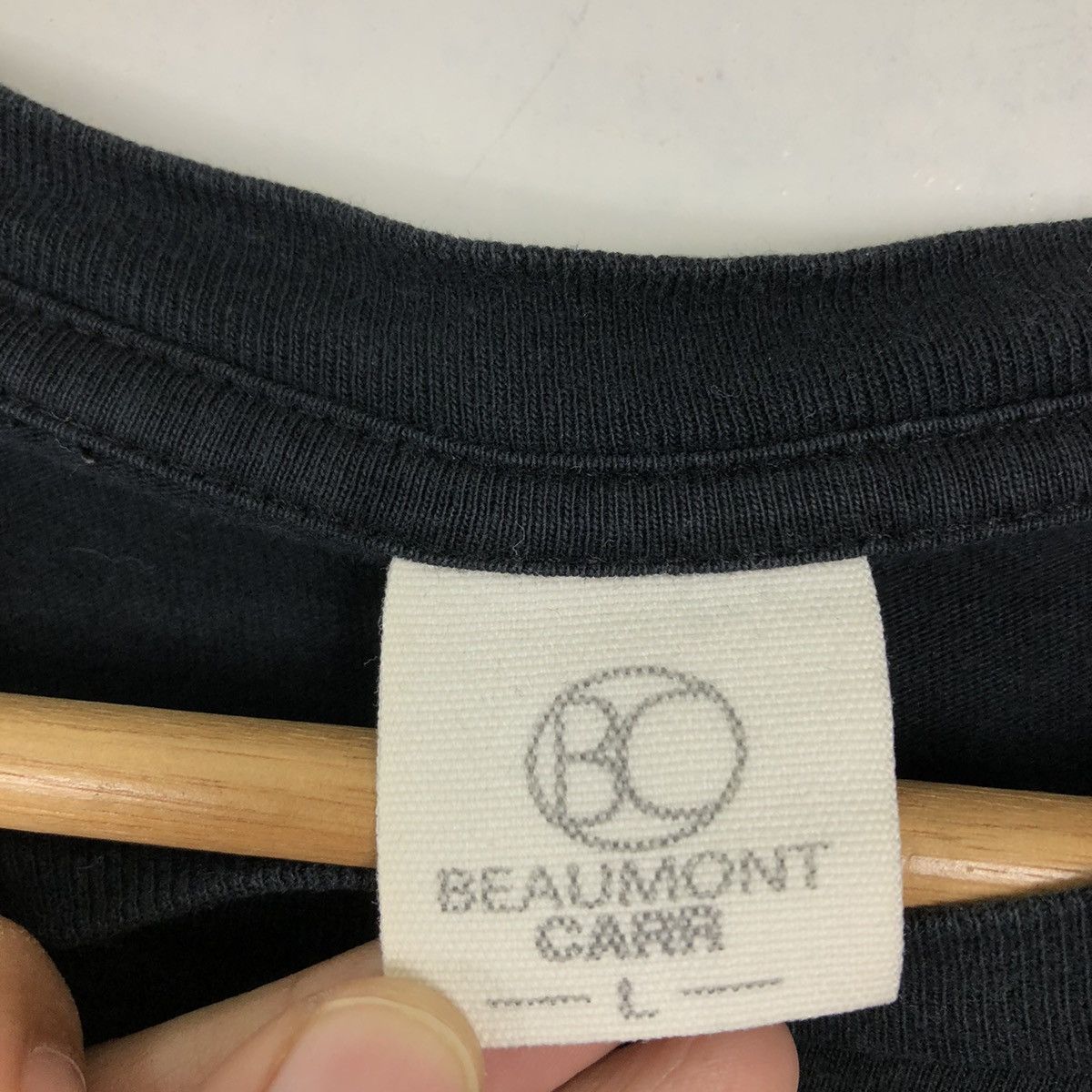 Japanese Brand VINTAGE BEAUMONT CARR TSHIRT BIG LOGO Size US L / EU 52-54 / 3 - 9 Thumbnail
