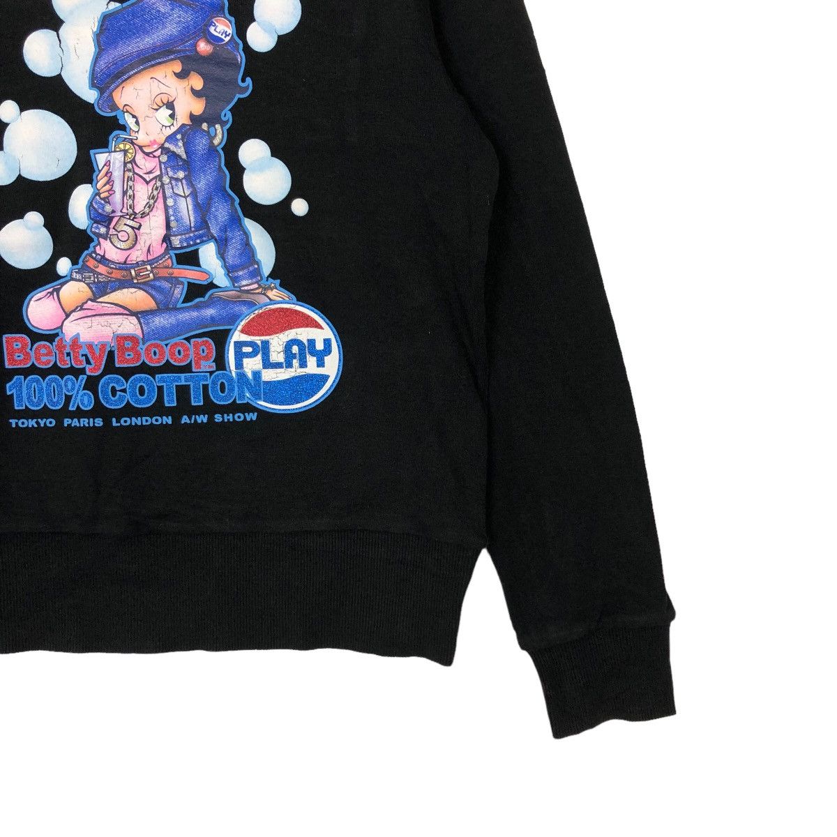 Cartoon Network VINTAGE BETTY BOOPS LONG SLEEVE T SHIRT BIG LOGO Size US M / EU 48-50 / 2 - 4 Thumbnail