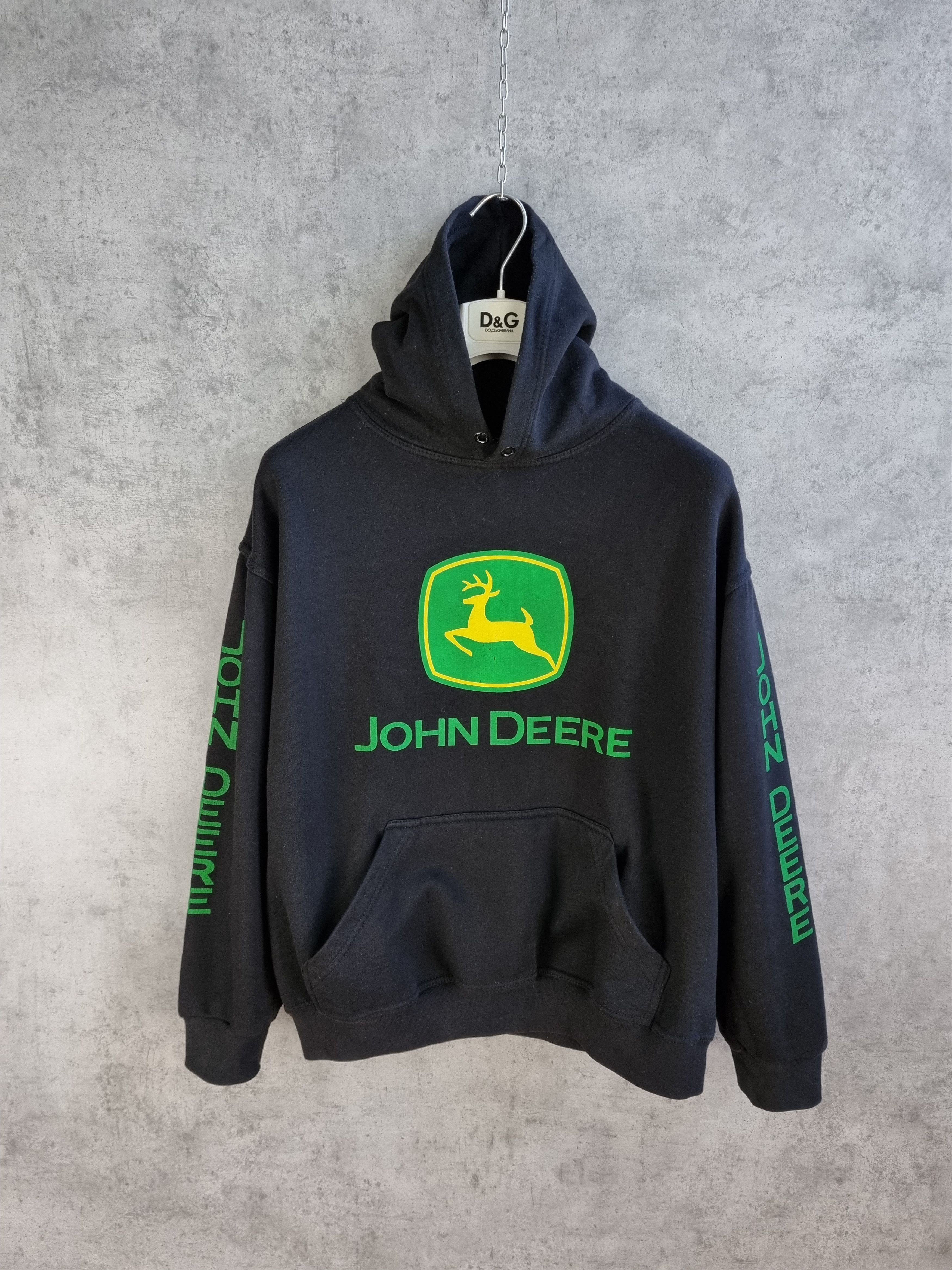 Japanese Brand × John Deere 90s Vintage John Deere Workers big logo hoodie sweatshirt Size US M / EU 48-50 / 2 - 3 Thumbnail