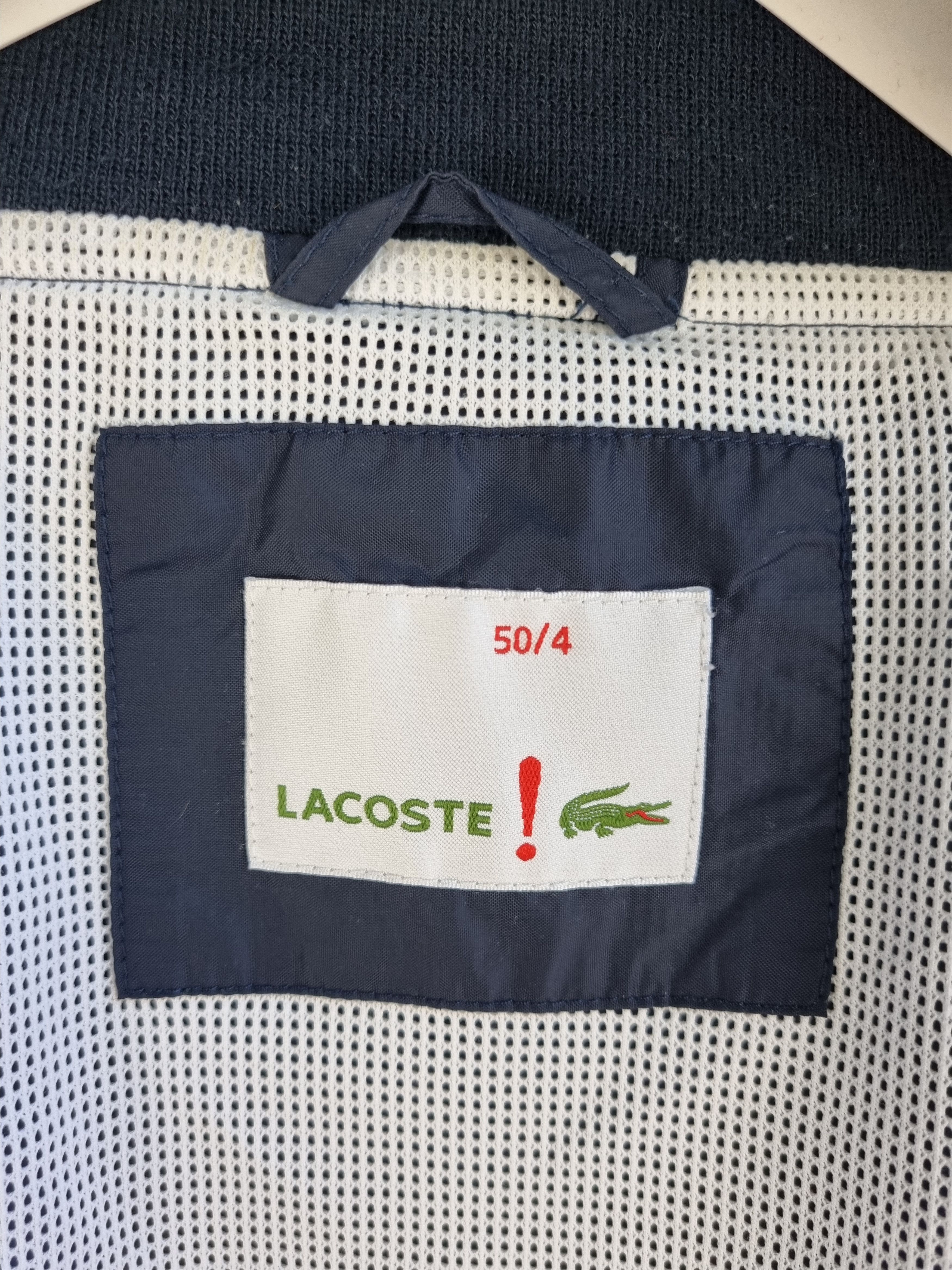 Lacoste Rare LACOSTE L!VE Bomber nylon light casual jacket Size US M / EU 48-50 / 2 - 6 Thumbnail