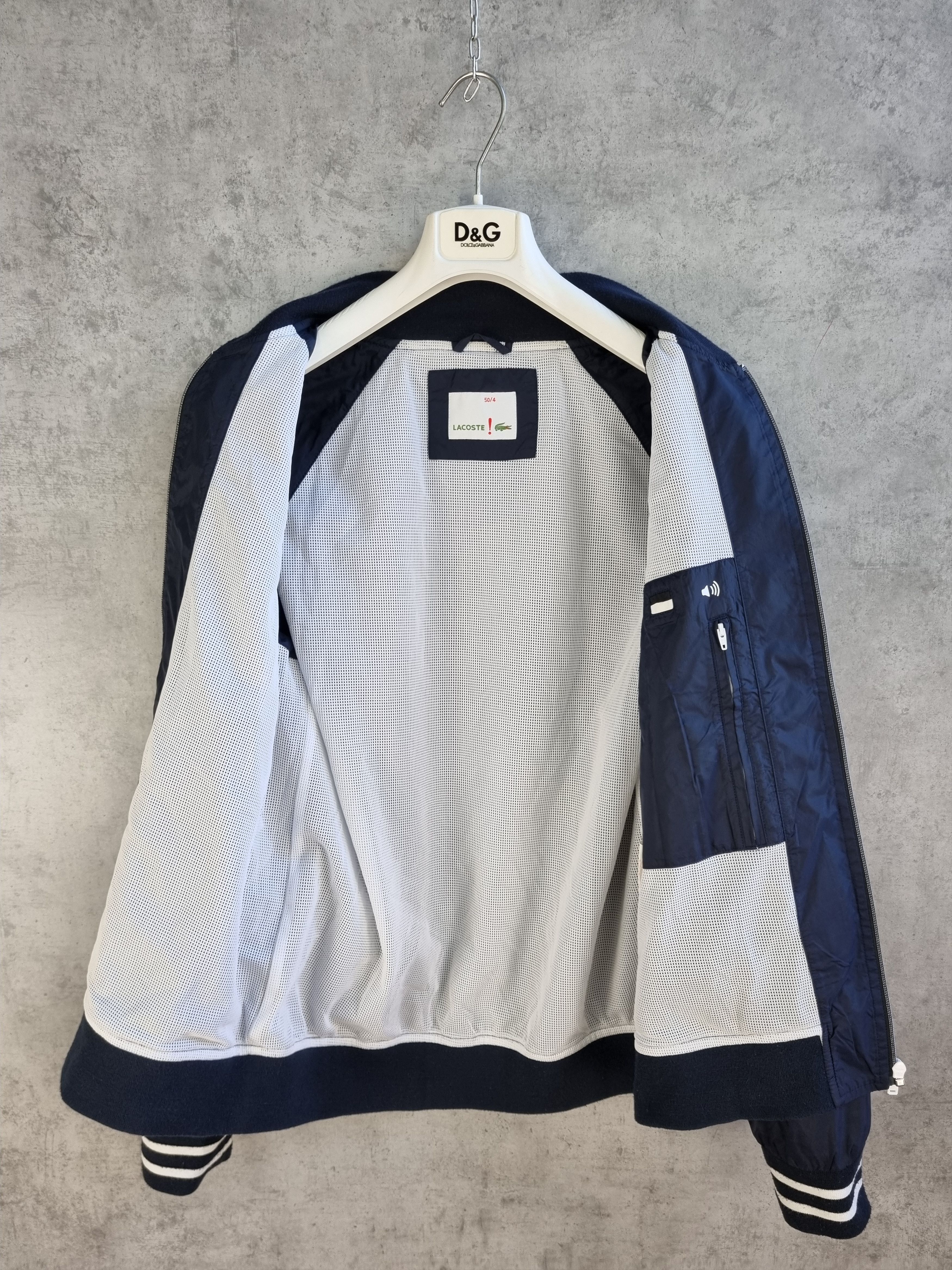 Lacoste Rare LACOSTE L!VE Bomber nylon light casual jacket Size US M / EU 48-50 / 2 - 5 Thumbnail