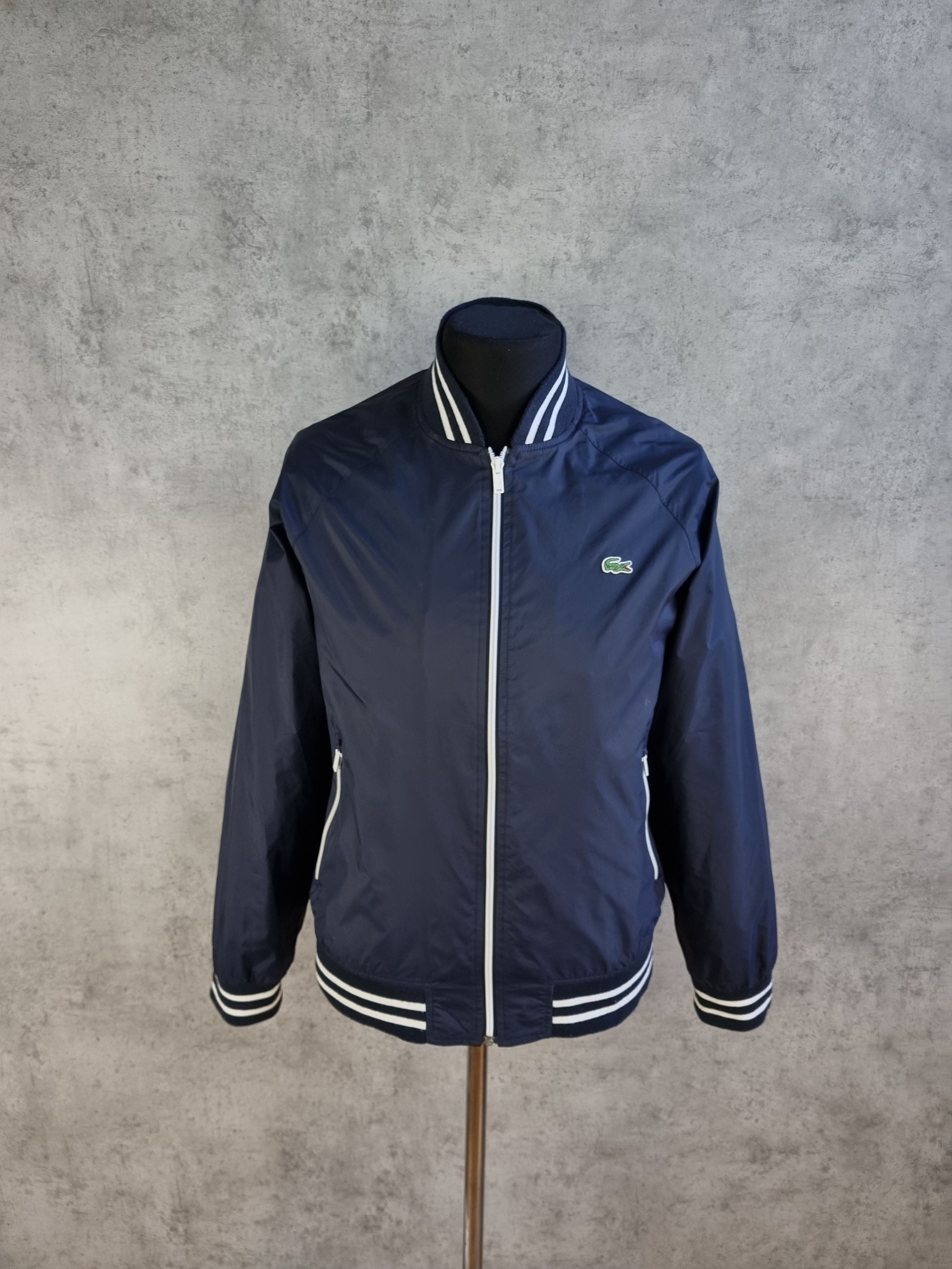 Lacoste Rare LACOSTE L!VE Bomber nylon light casual jacket Size US M / EU 48-50 / 2 - 3 Thumbnail