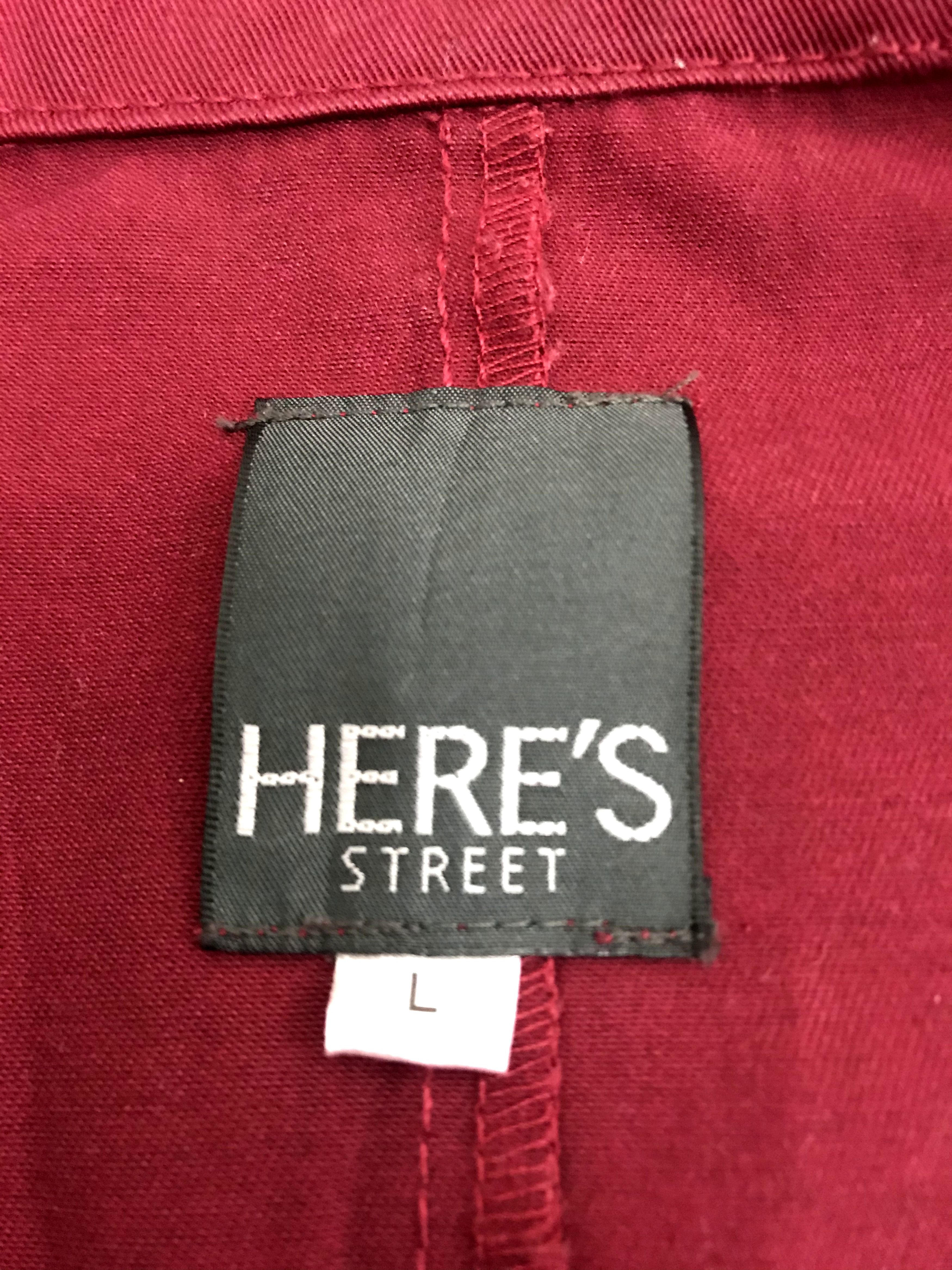 Japanese Brand Here's Street Parka Jacket Hoodie Coat Work Wear Size US L / EU 52-54 / 3 - 7 Thumbnail