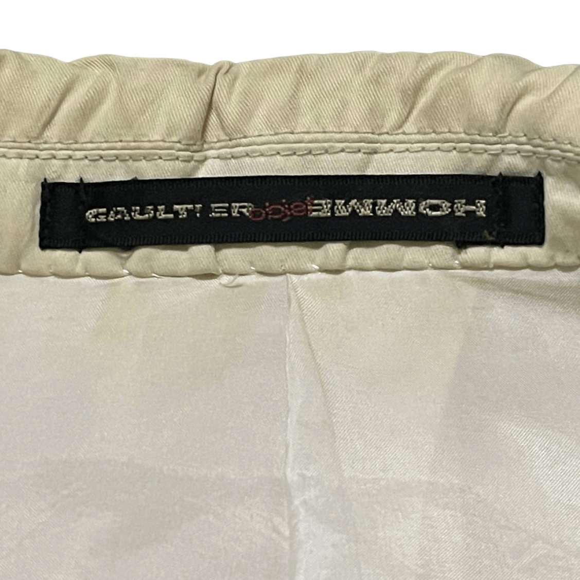 Gaultier Homme Objet Gaultier Homme Objet Jacket Cream Size US M / EU 48-50 / 2 - 10 Thumbnail