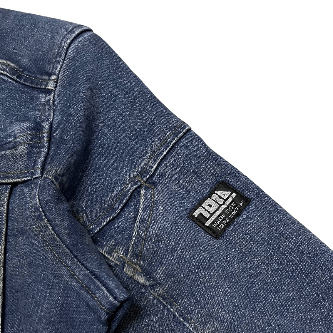 Japanese Brand Vintage Japanese Toraichi Work Wear Denim Jacket Size US L / EU 52-54 / 3 - 5 Thumbnail