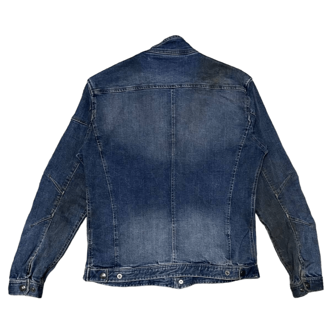 Japanese Brand Vintage Japanese Toraichi Work Wear Denim Jacket Size US L / EU 52-54 / 3 - 12 Thumbnail