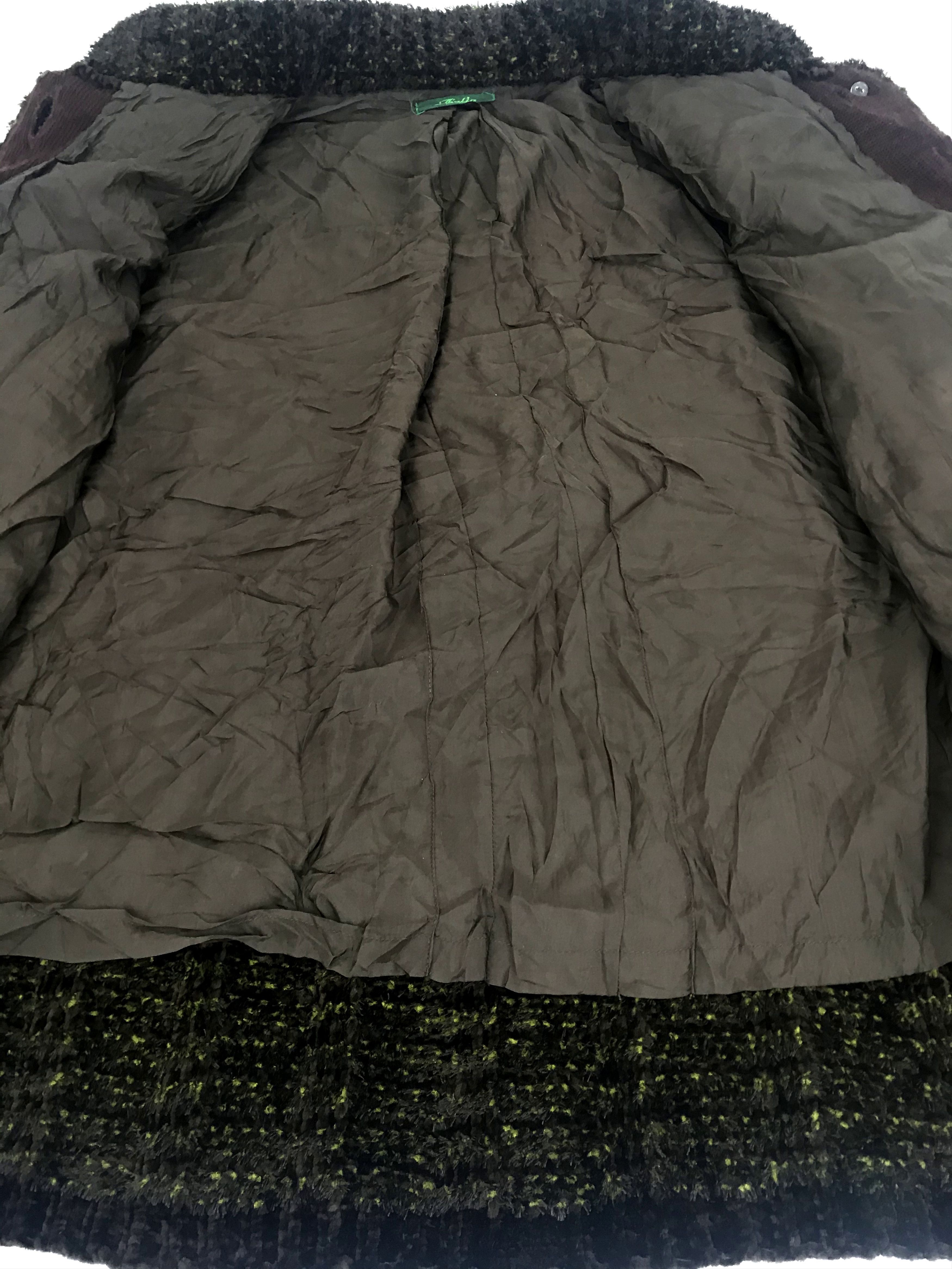 Japanese Brand Vintage Thalia Jacket Button Cupra Wool Polyester Inner Size XL / US 12-14 / IT 48-50 - 3 Thumbnail