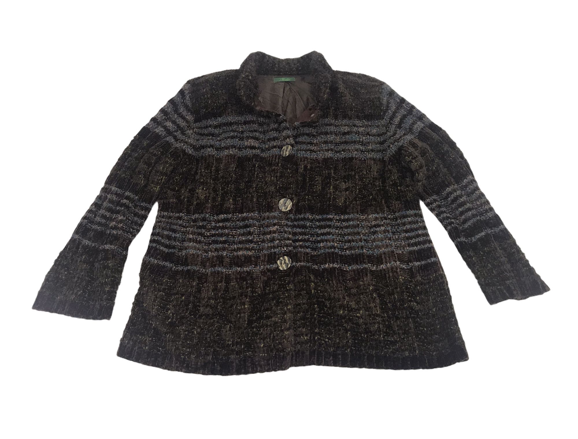 Japanese Brand Vintage Thalia Jacket Button Cupra Wool Polyester Inner Size XL / US 12-14 / IT 48-50 - 1 Thumbnail