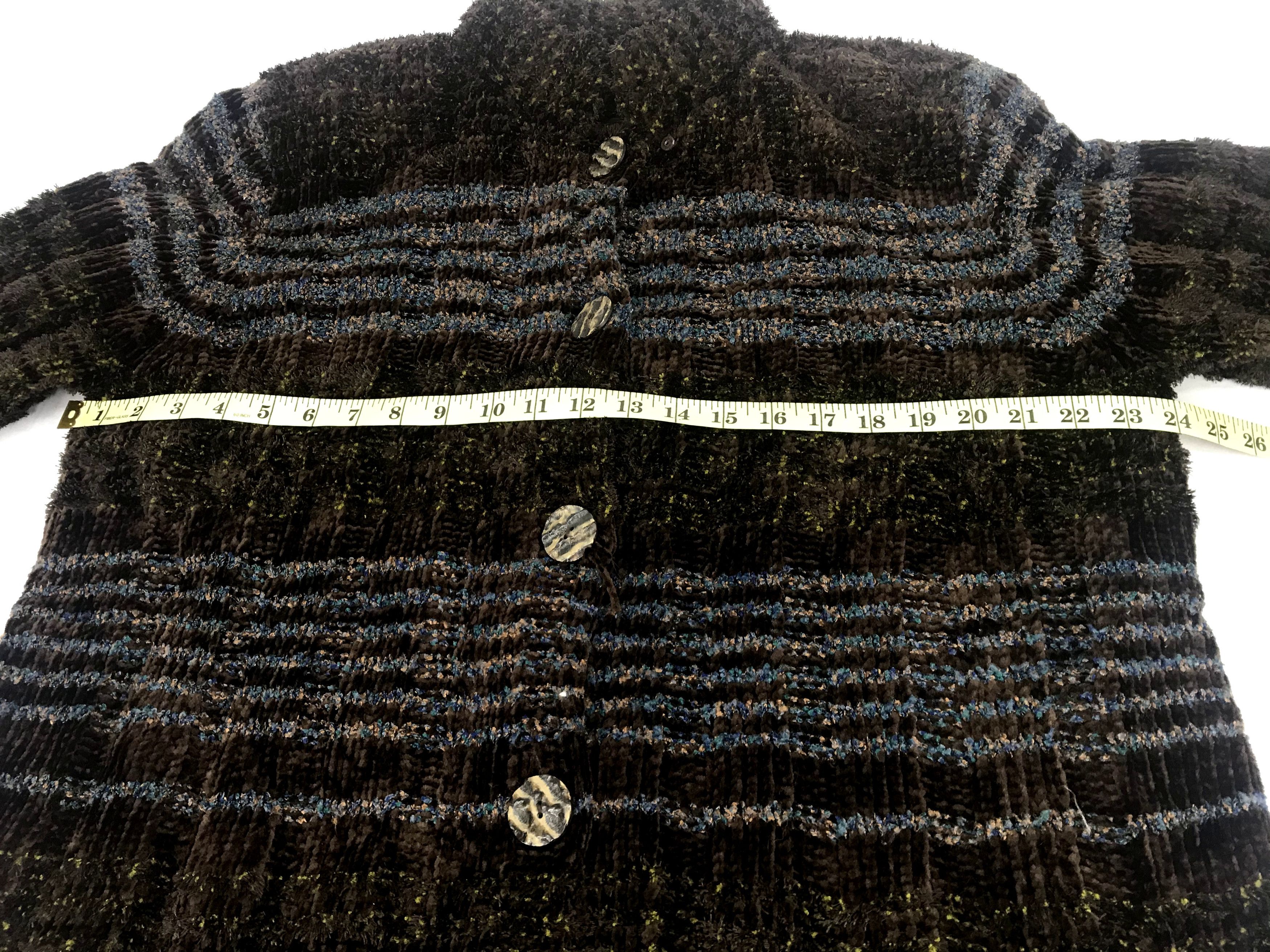 Japanese Brand Vintage Thalia Jacket Button Cupra Wool Polyester Inner Size XL / US 12-14 / IT 48-50 - 8 Thumbnail