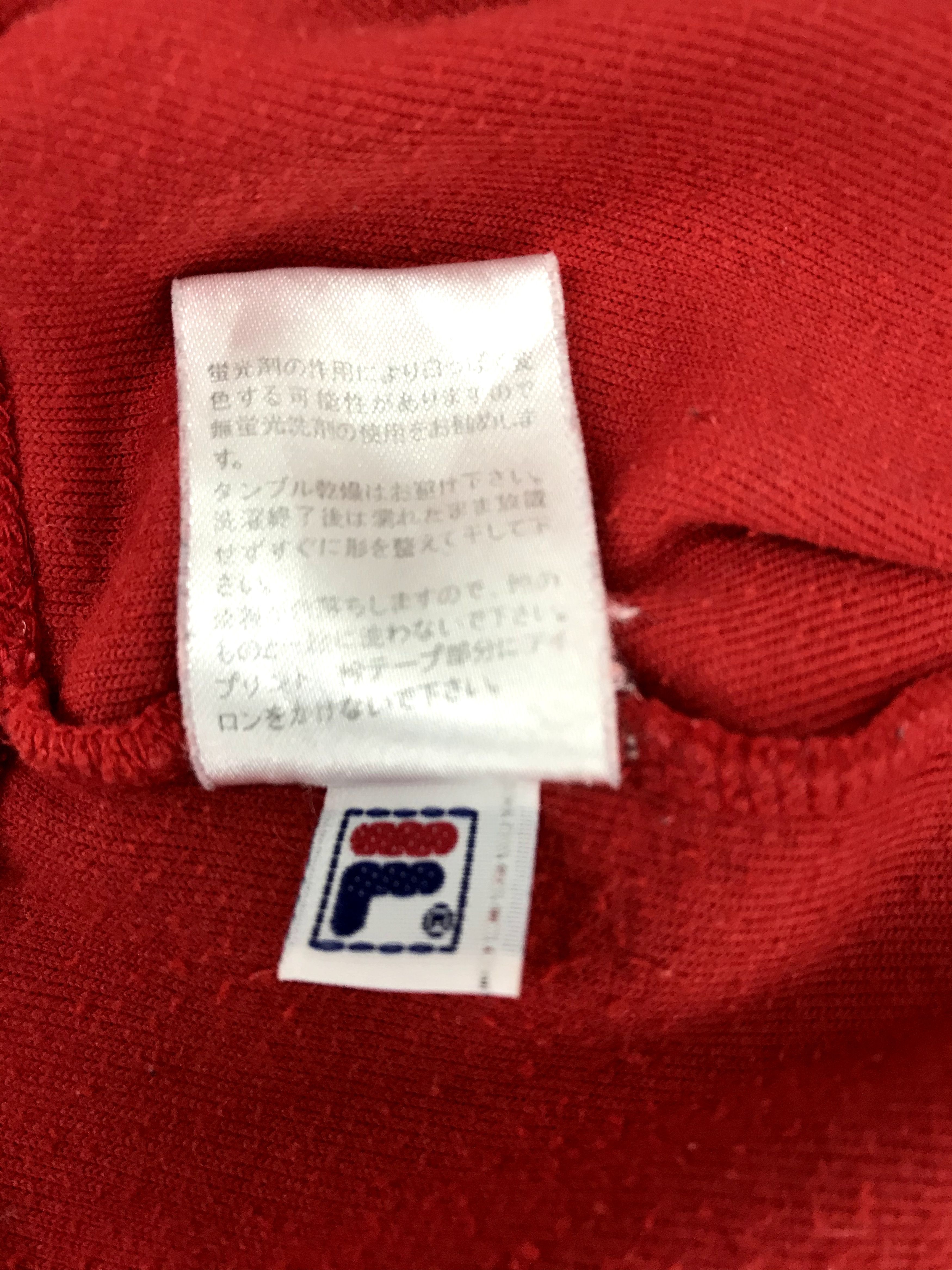 Fila Vintage Fila Sports Fleece Sweatshirt Fashion Designer Size US M / EU 48-50 / 2 - 6 Thumbnail