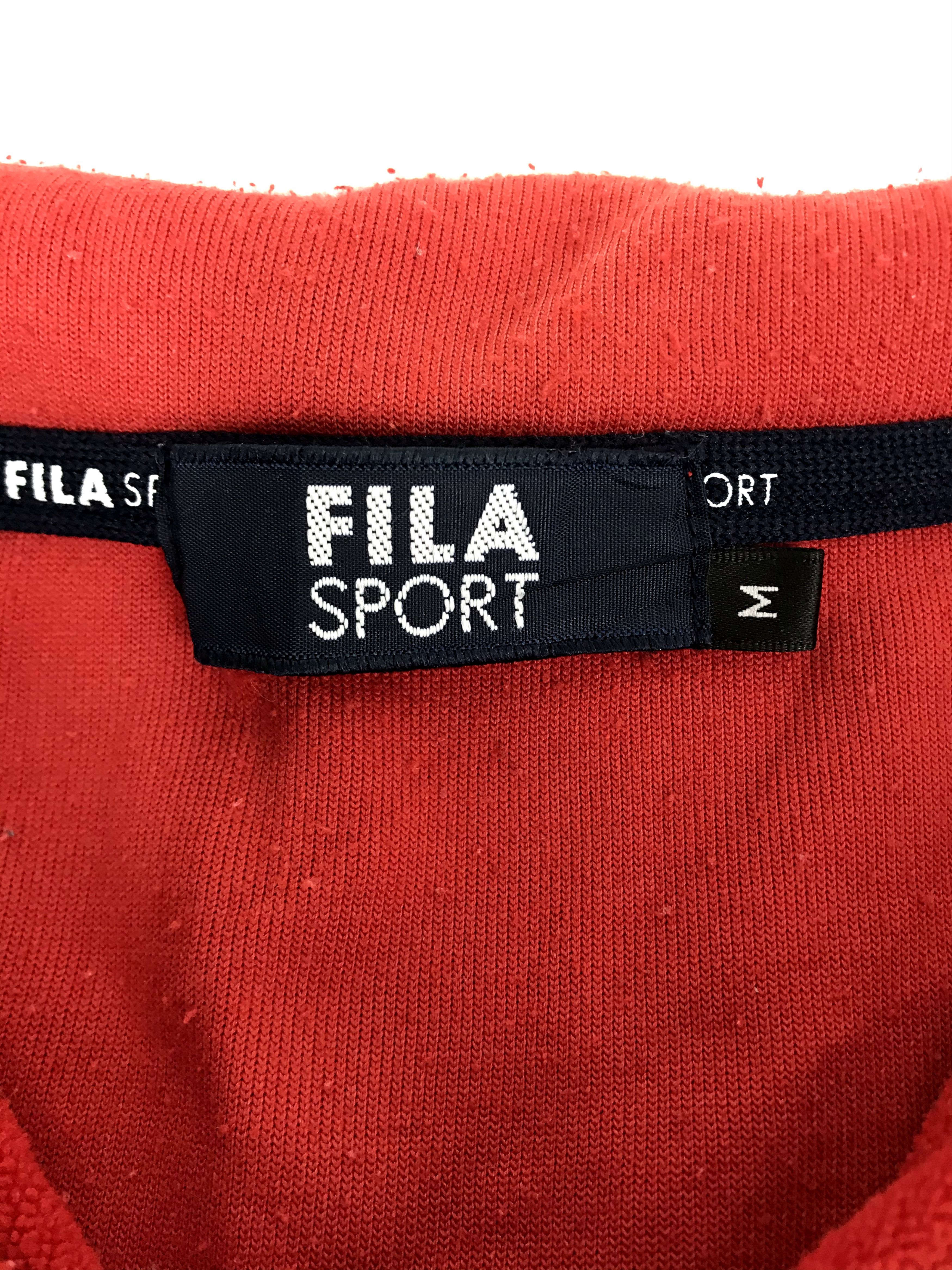 Fila Vintage Fila Sports Fleece Sweatshirt Fashion Designer Size US M / EU 48-50 / 2 - 3 Thumbnail
