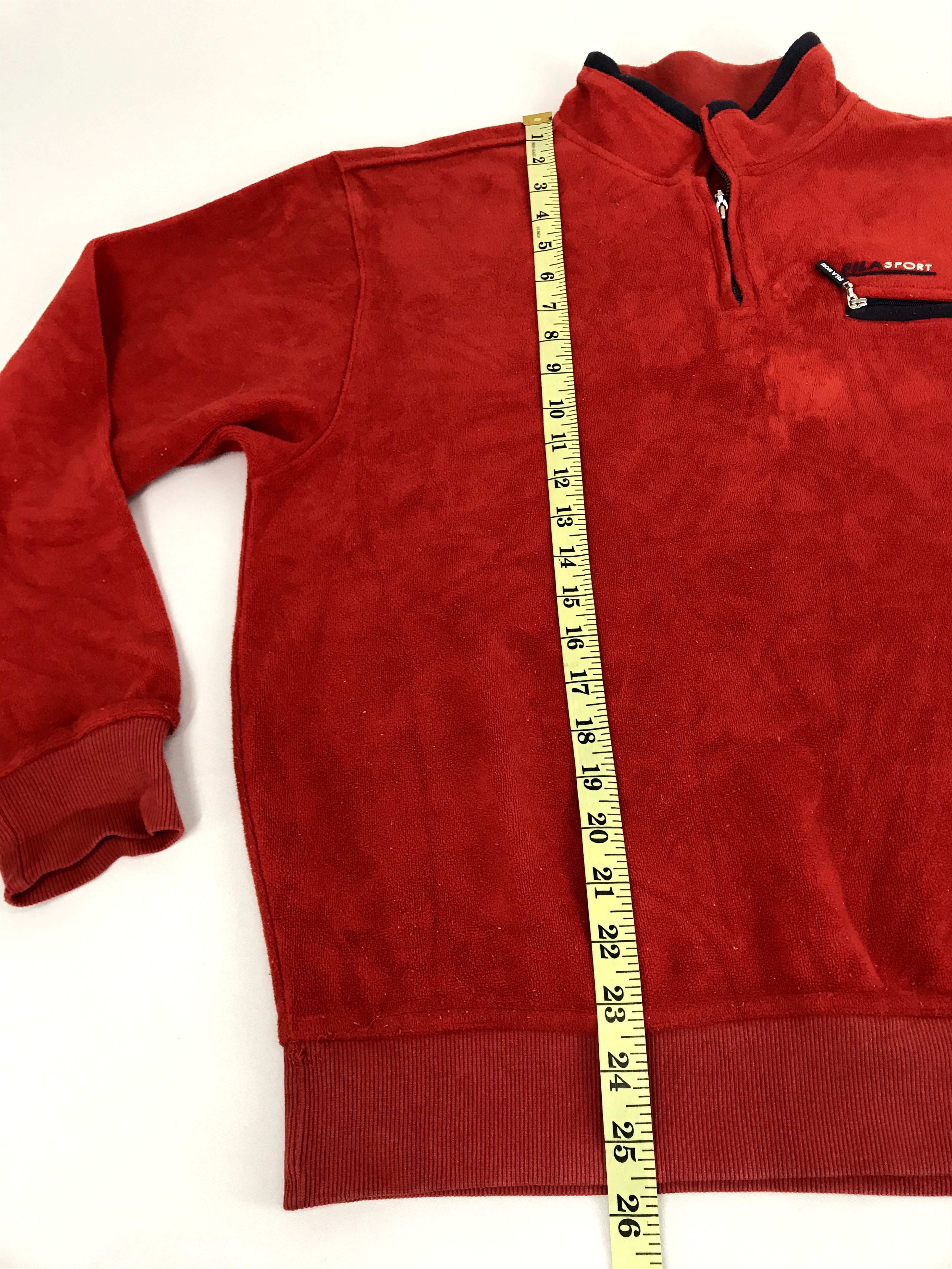 Fila Vintage Fila Sports Fleece Sweatshirt Fashion Designer Size US M / EU 48-50 / 2 - 8 Thumbnail