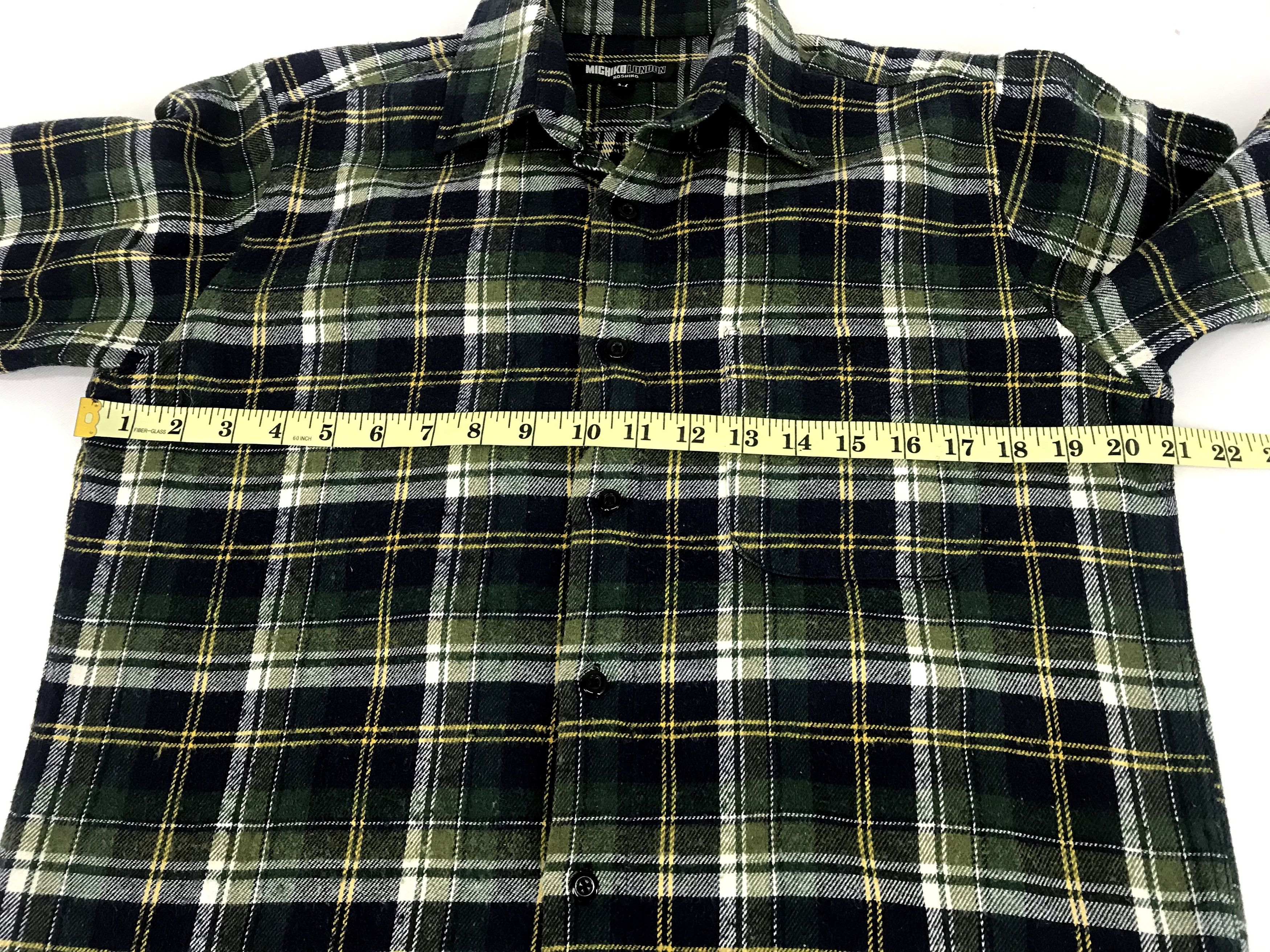 Flannel Vintage Michiko London Junko Koshino Shimada Flannel Size US M / EU 48-50 / 2 - 9 Thumbnail