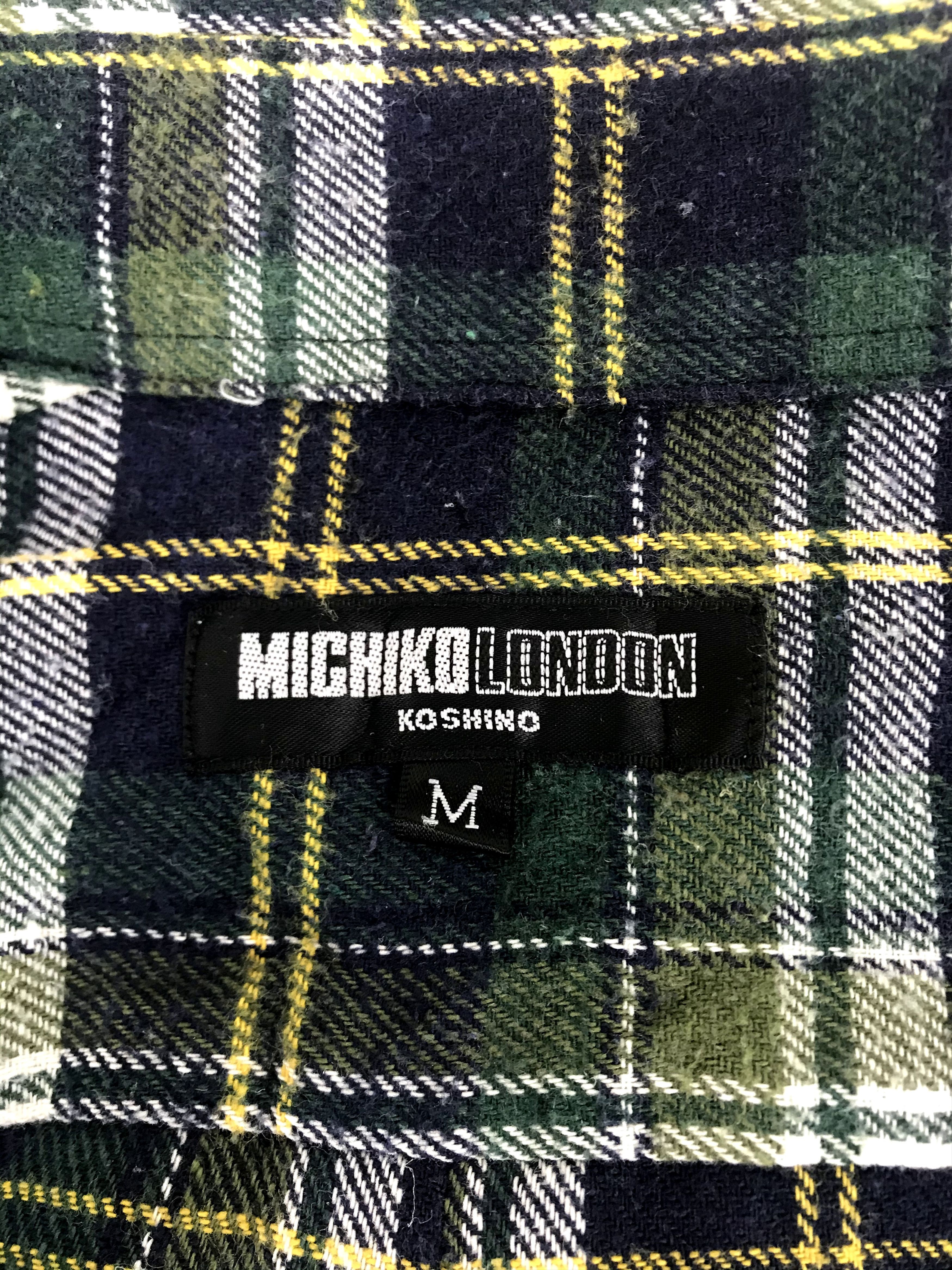 Flannel Vintage Michiko London Junko Koshino Shimada Flannel Size US M / EU 48-50 / 2 - 6 Thumbnail