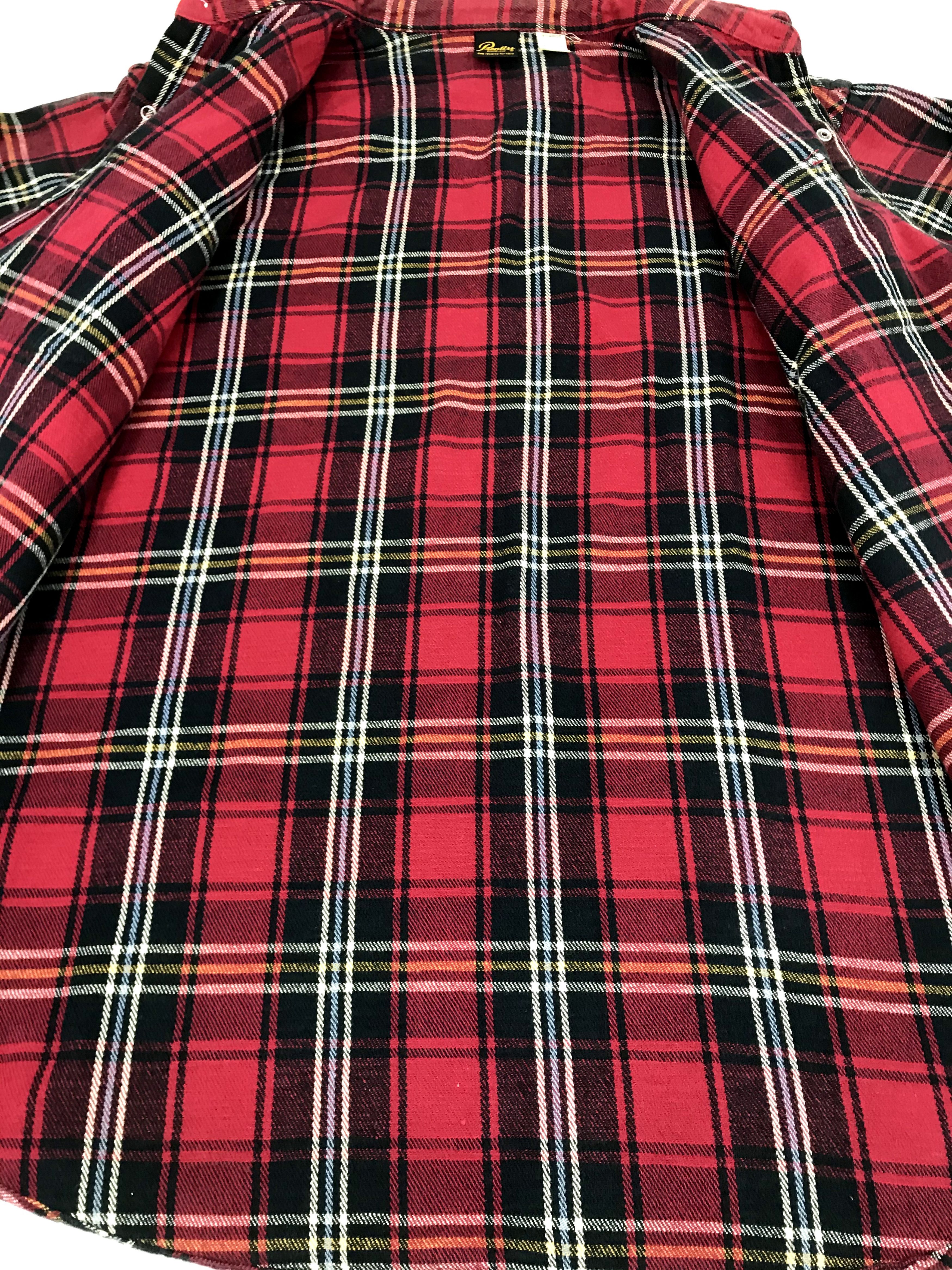 Flannel Vintage Prentiss Snap Button Flannel Shirt Double Pockets Size US L / EU 52-54 / 3 - 4 Thumbnail