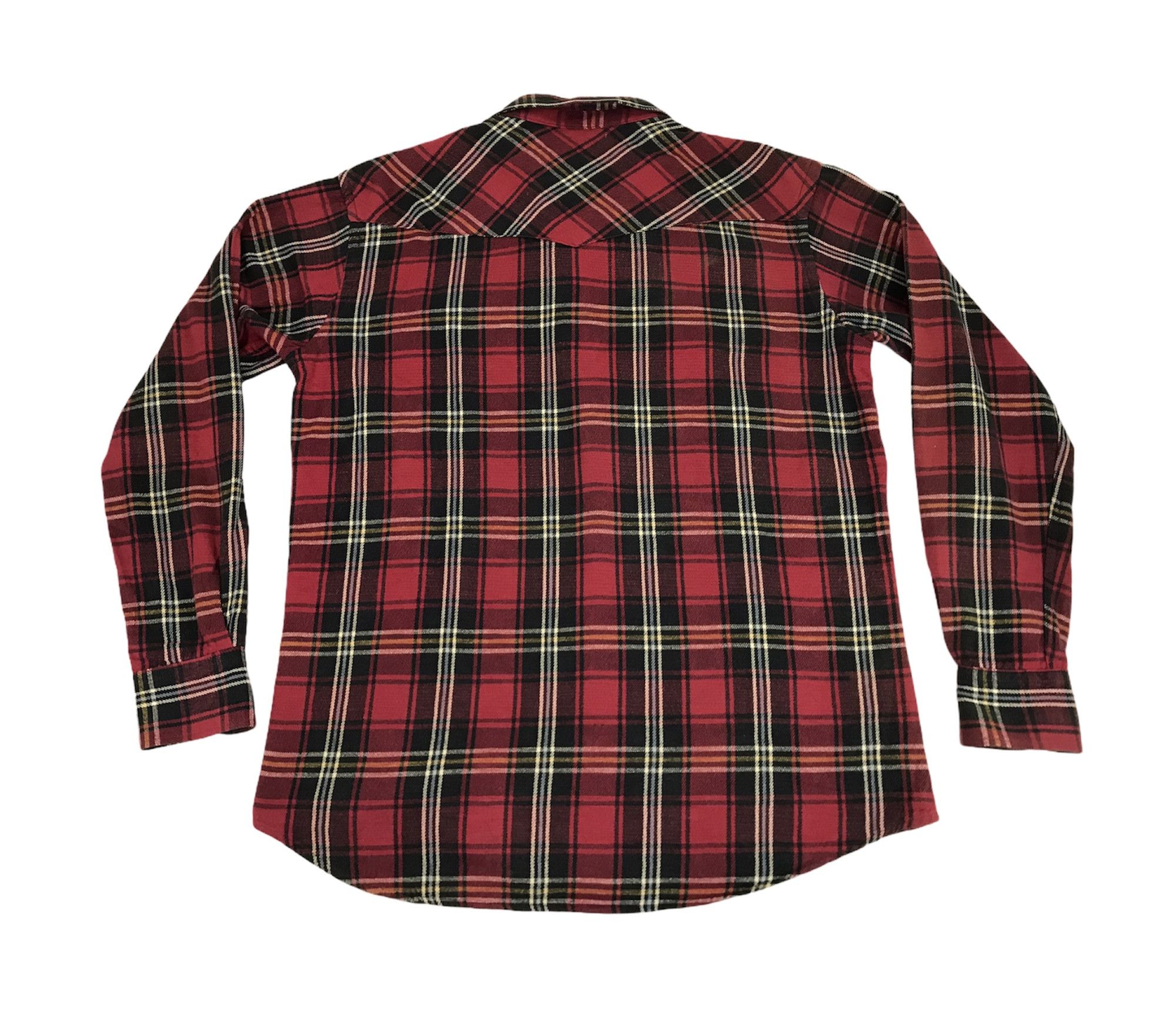 Flannel Vintage Prentiss Snap Button Flannel Shirt Double Pockets Size US L / EU 52-54 / 3 - 5 Thumbnail