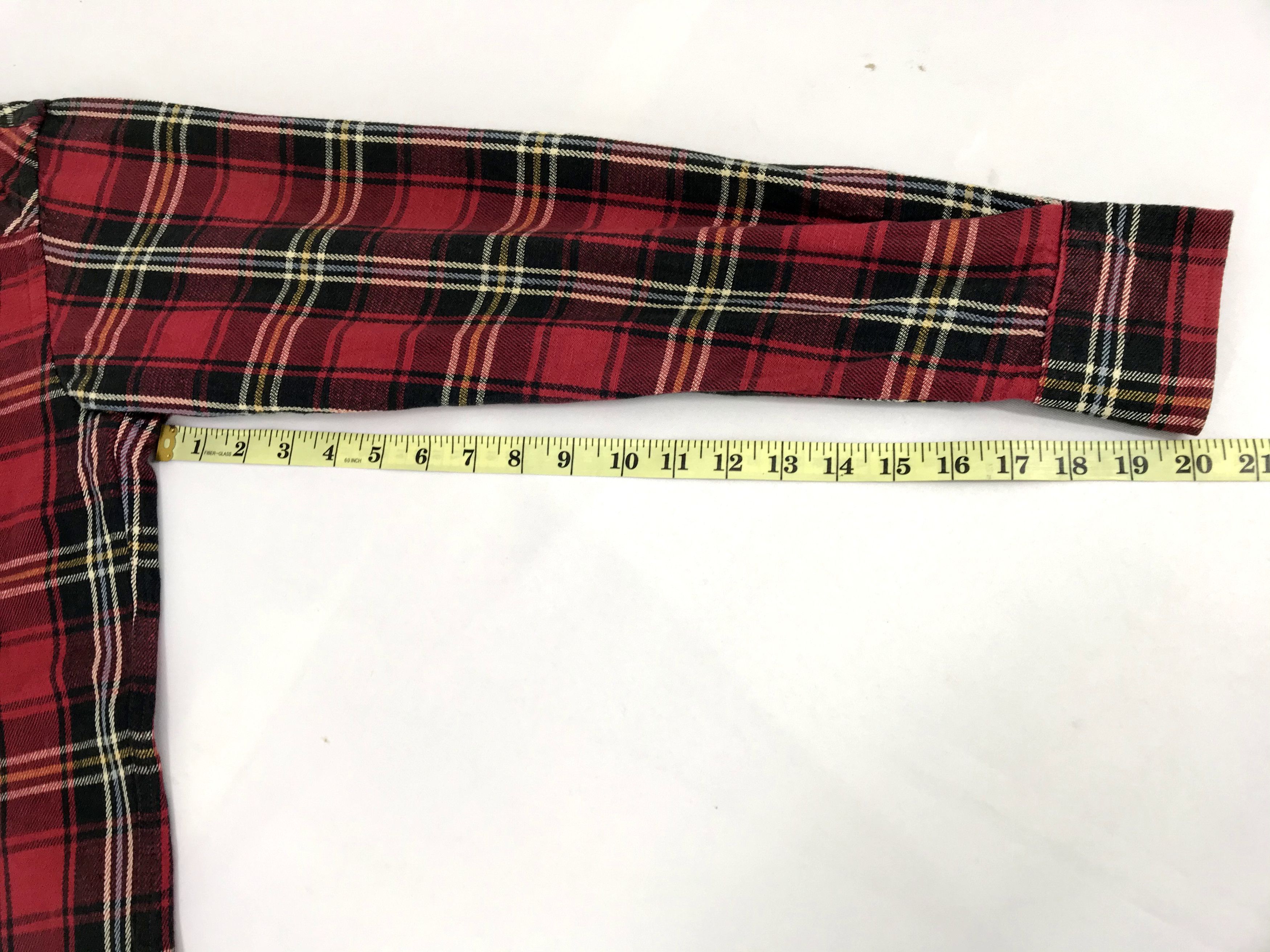 Flannel Vintage Prentiss Snap Button Flannel Shirt Double Pockets Size US L / EU 52-54 / 3 - 10 Thumbnail