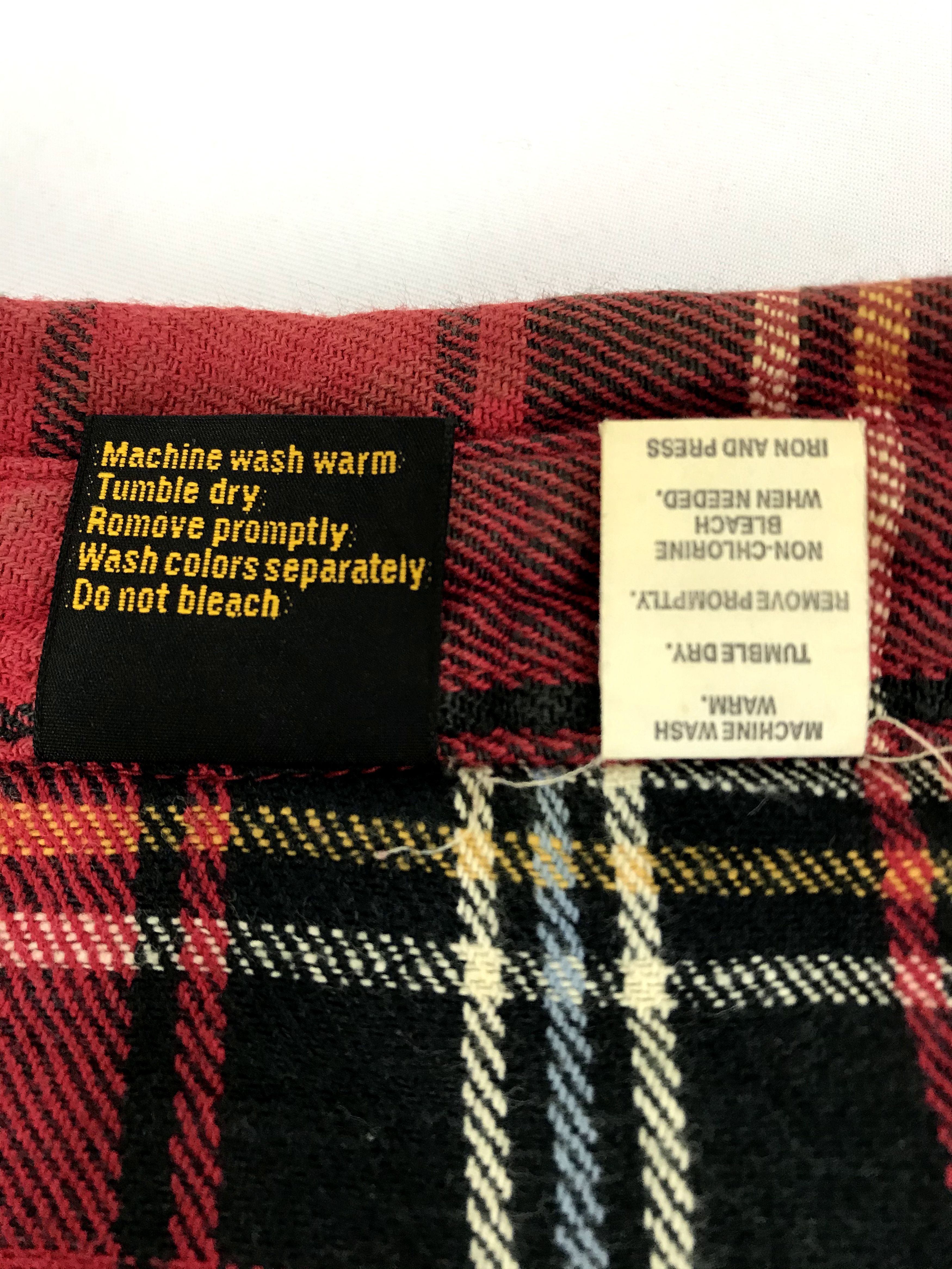 Flannel Vintage Prentiss Snap Button Flannel Shirt Double Pockets Size US L / EU 52-54 / 3 - 7 Thumbnail