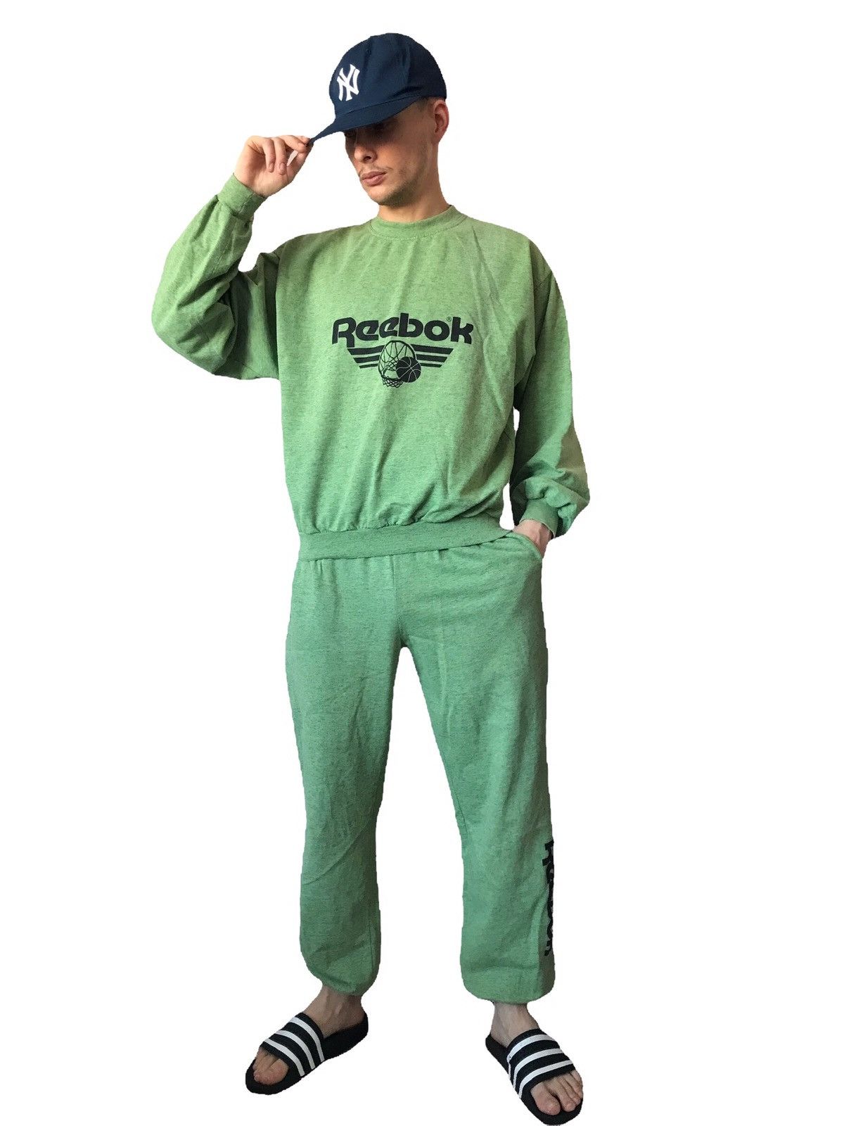 NBA × Reebok × Vintage Vintage 90s Reebok Sport Suit NBA Style Size M Size US M / EU 48-50 / 2 - 1 Thumbnail