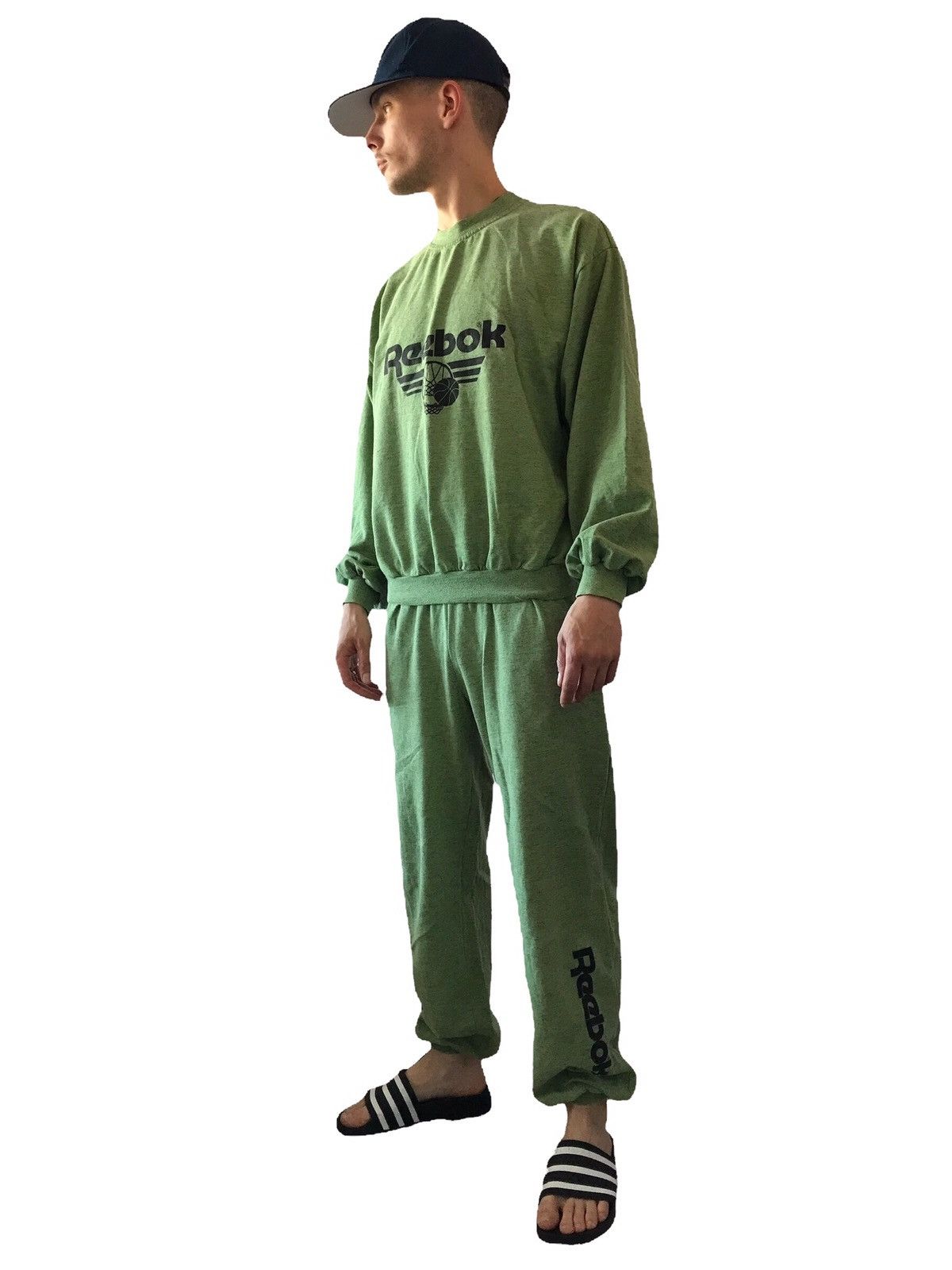 NBA × Reebok × Vintage Vintage 90s Reebok Sport Suit NBA Style Size M Size US M / EU 48-50 / 2 - 2 Thumbnail