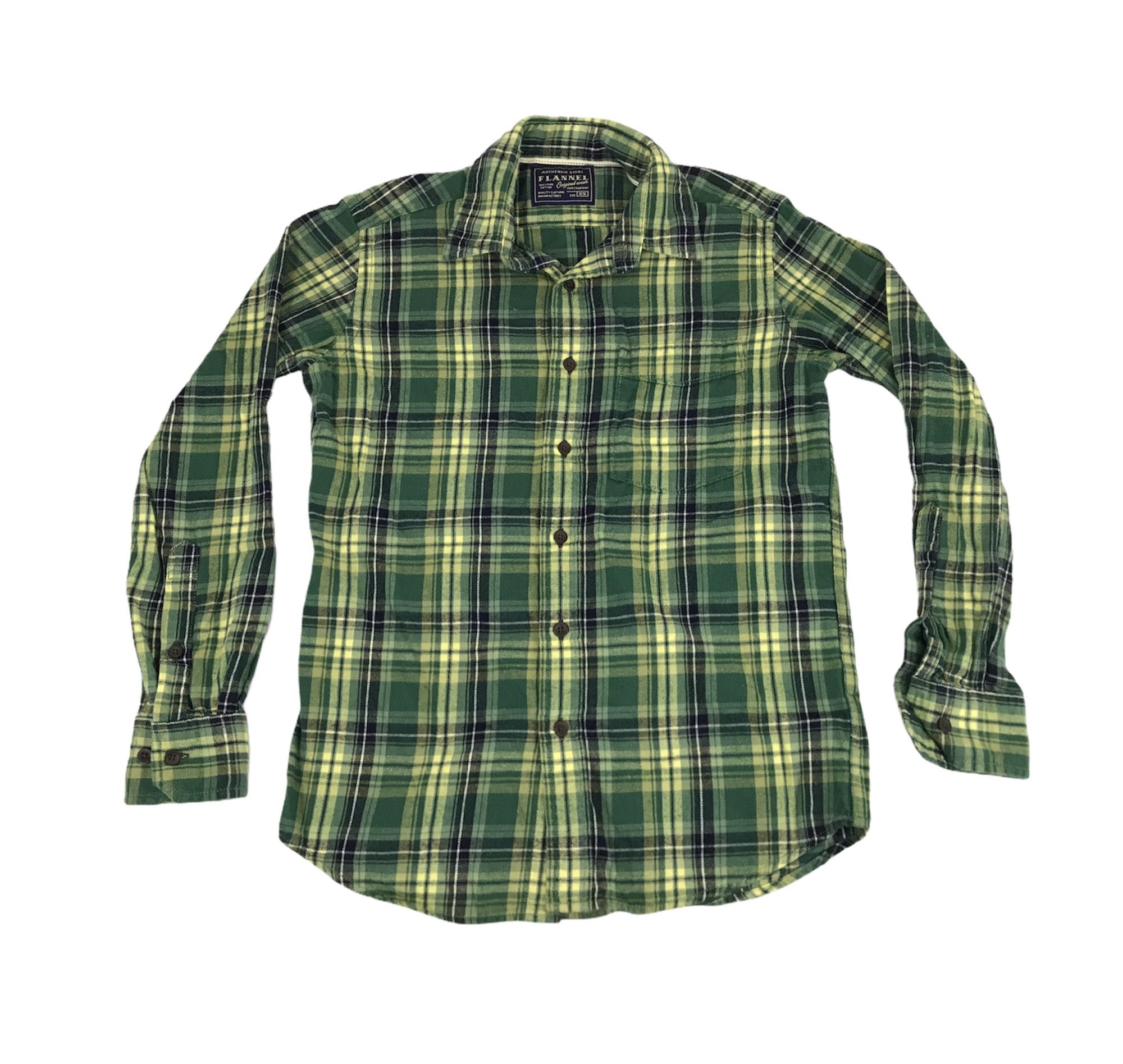 Flannel Uniqlo Flannel Casual Single Pocket Square Plaid Check Size US XS / EU 42 / 0 - 1 Thumbnail