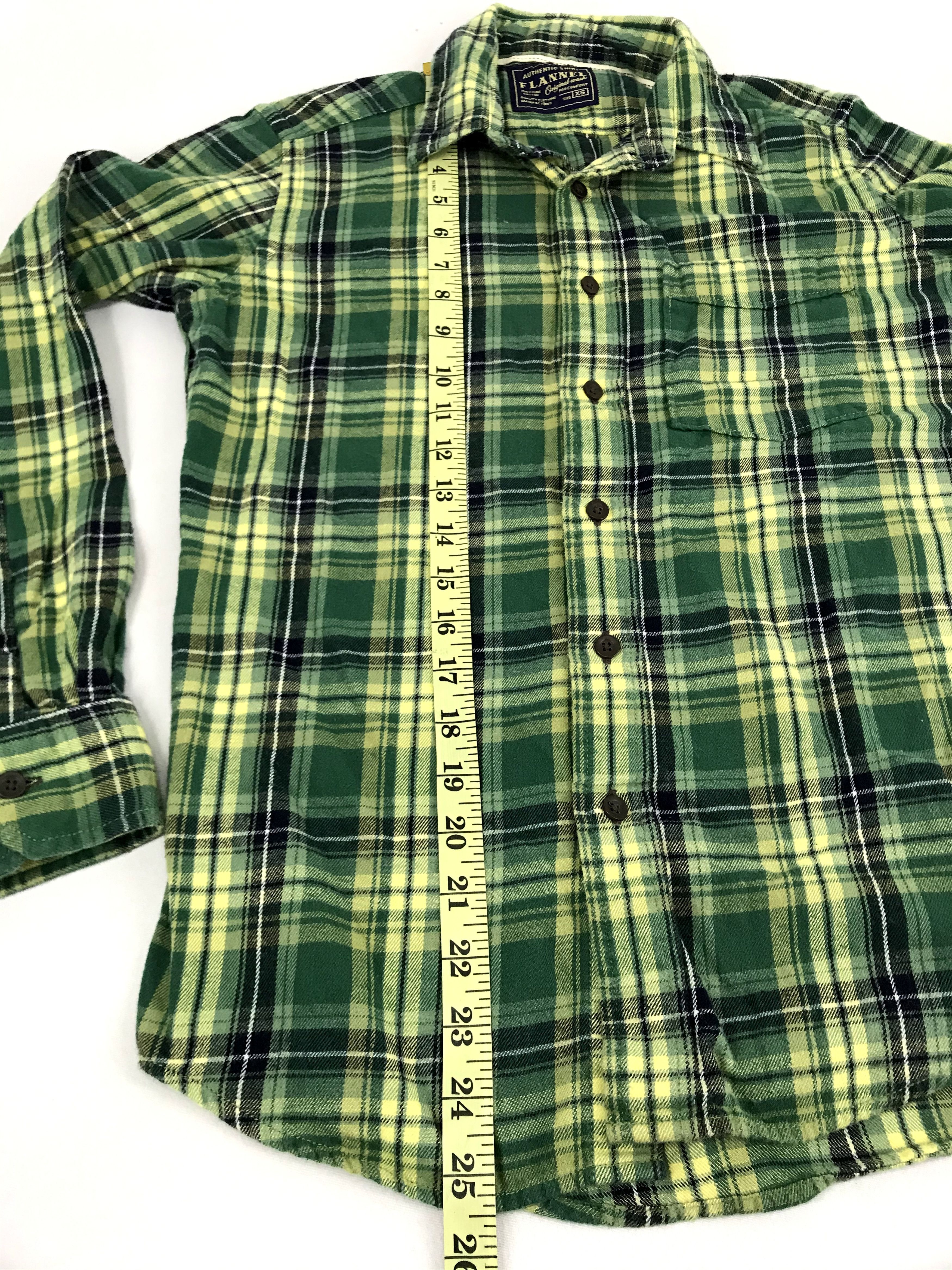 Flannel Uniqlo Flannel Casual Single Pocket Square Plaid Check Size US XS / EU 42 / 0 - 9 Thumbnail