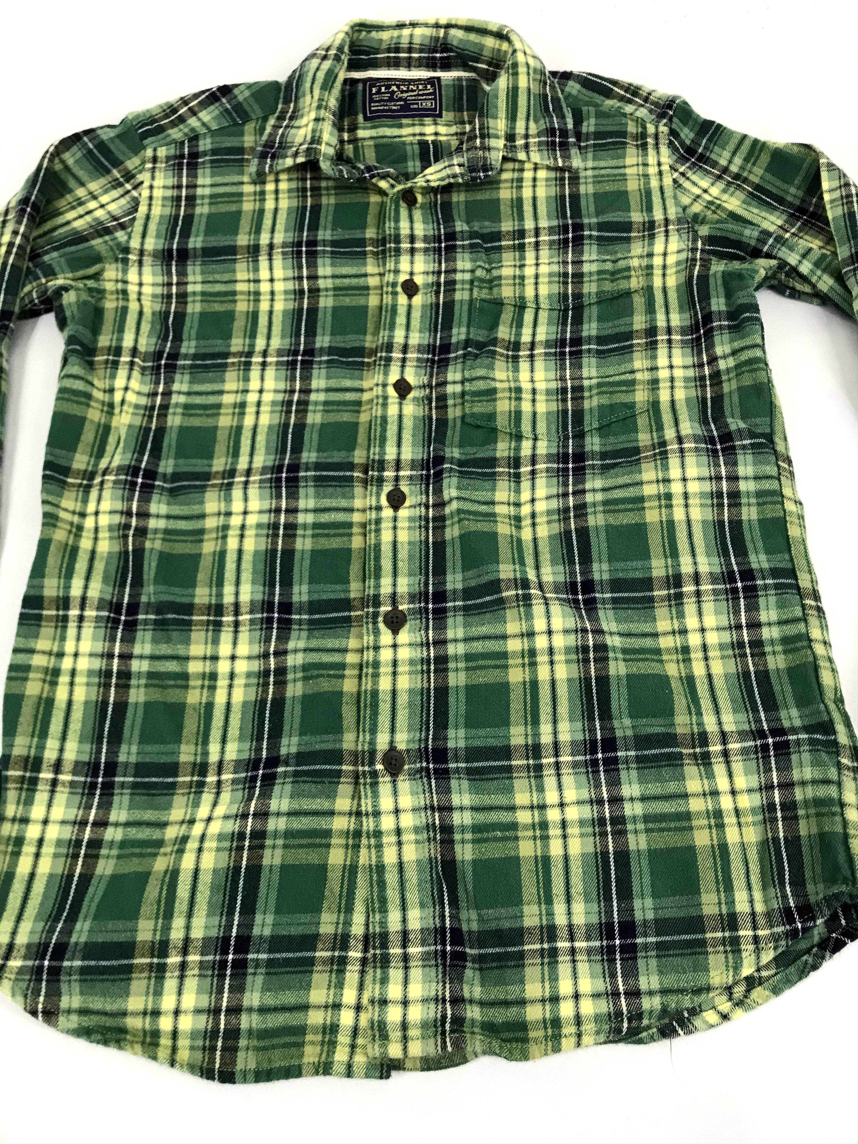Flannel Uniqlo Flannel Casual Single Pocket Square Plaid Check Size US XS / EU 42 / 0 - 3 Thumbnail