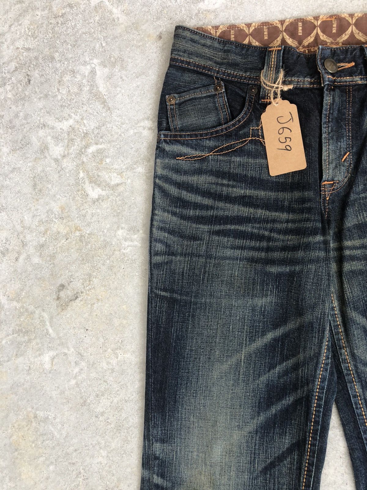 If Six Was Nine Edwin XV Flared Jeans Distressed Jeans Size US 30 / EU 46 - 4 Thumbnail