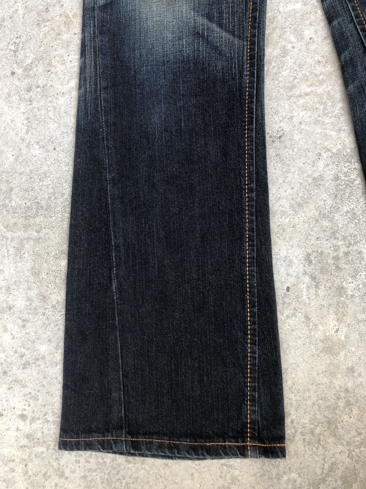 If Six Was Nine Edwin XV Flared Jeans Distressed Jeans Size US 30 / EU 46 - 6 Thumbnail