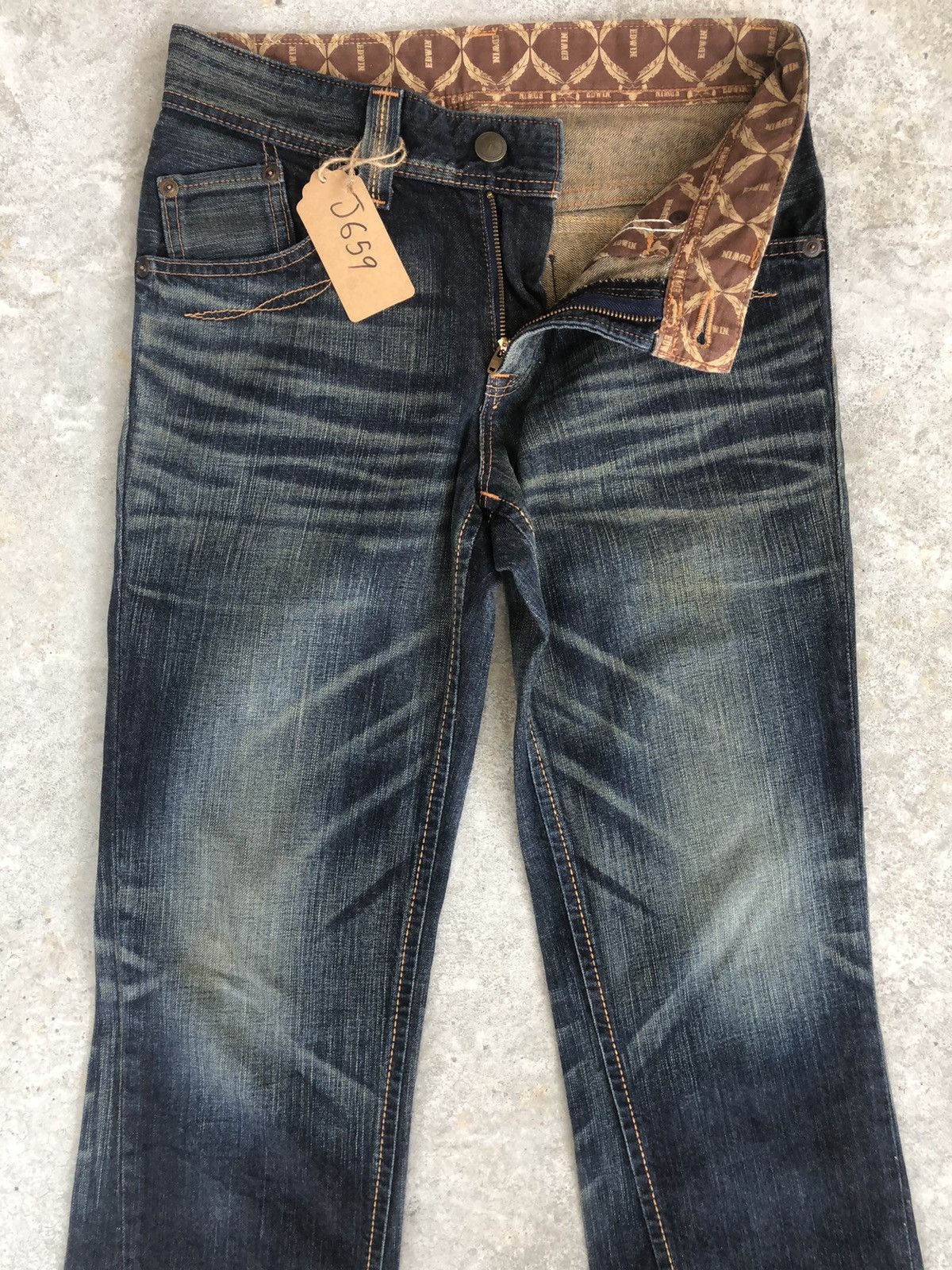 If Six Was Nine Edwin XV Flared Jeans Distressed Jeans Size US 30 / EU 46 - 3 Thumbnail