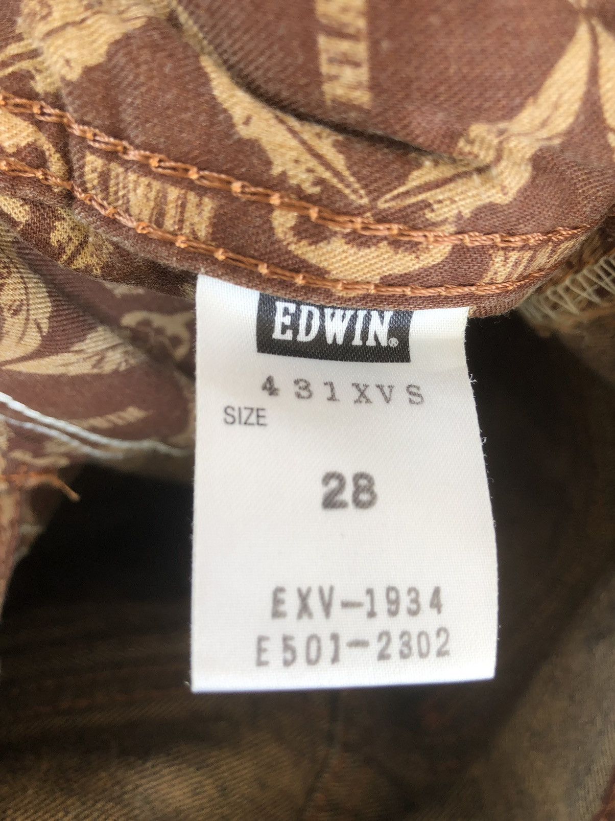 If Six Was Nine Edwin XV Flared Jeans Distressed Jeans Size US 30 / EU 46 - 18 Thumbnail
