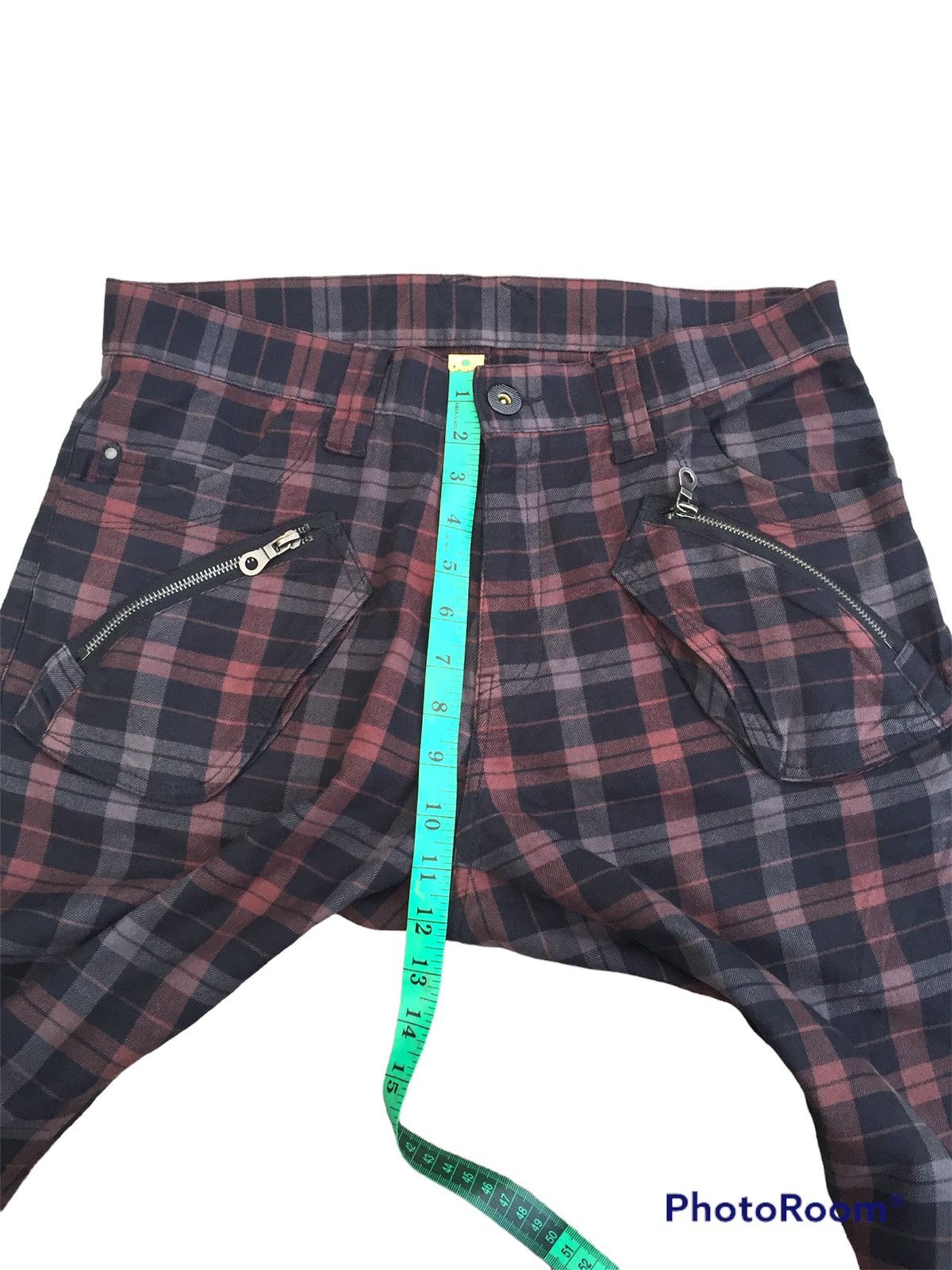 PPFM PPFM Plaid Curve Pants Size US 34 / EU 50 - 7 Thumbnail