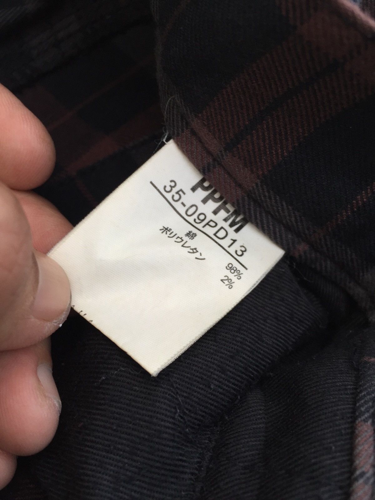 PPFM PPFM Plaid Curve Pants Size US 34 / EU 50 - 4 Thumbnail