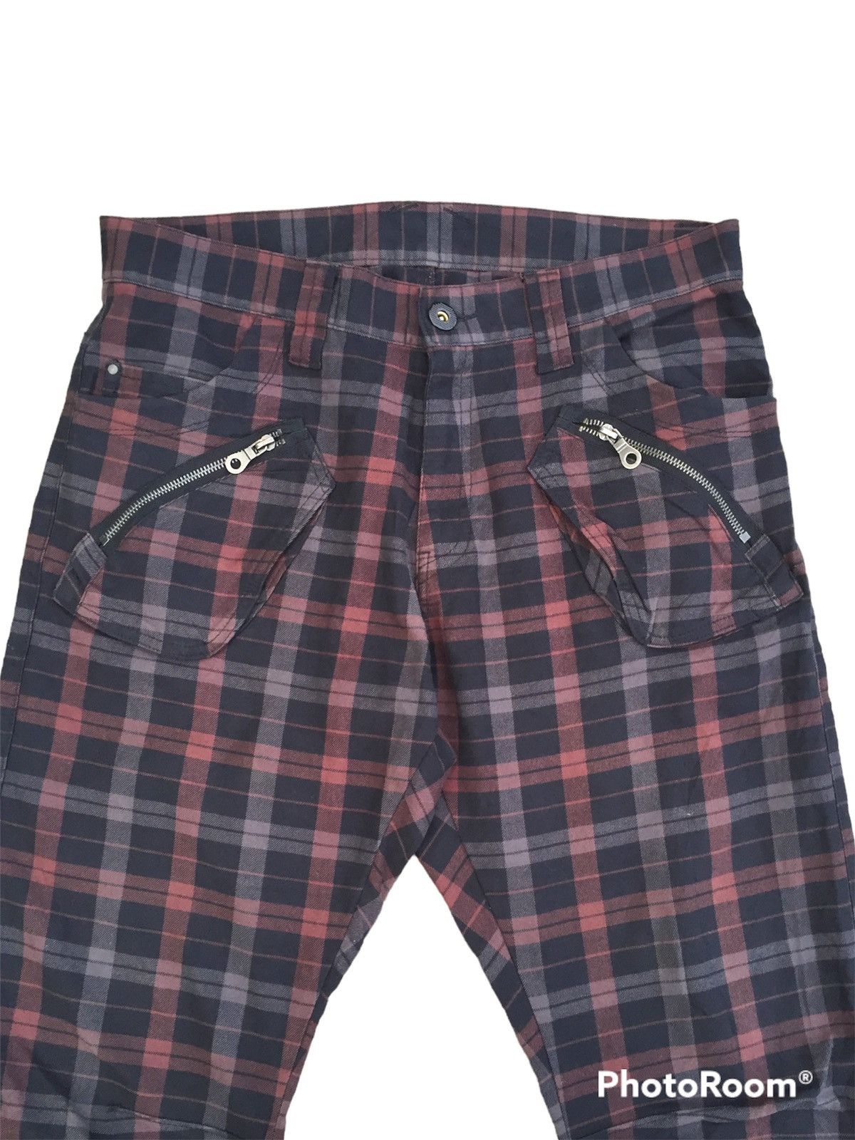 PPFM PPFM Plaid Curve Pants Size US 34 / EU 50 - 3 Thumbnail