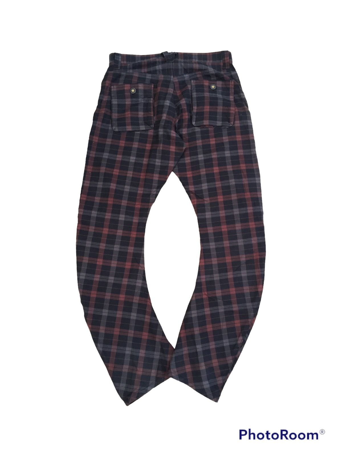 PPFM PPFM Plaid Curve Pants Size US 34 / EU 50 - 11 Thumbnail