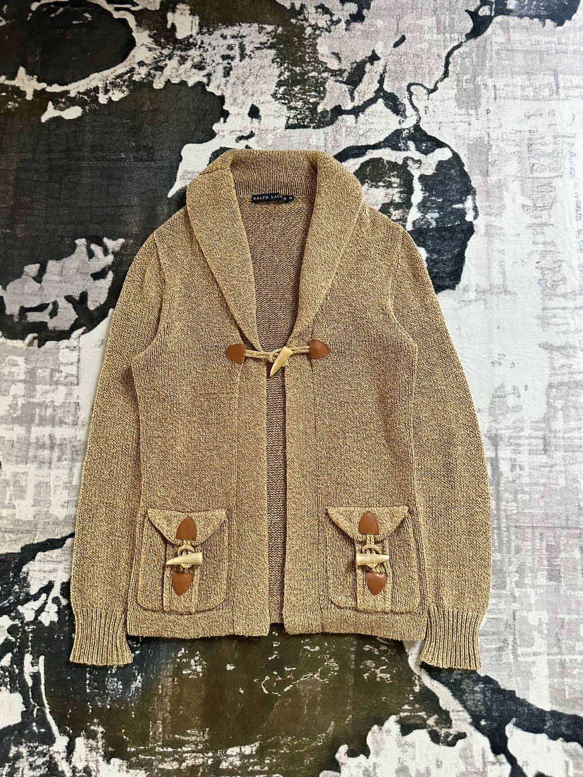 Ralph Lauren Archive 2012 Ralph Lauren knits shawl cardigan Size US M / EU 48-50 / 2 - 1 Thumbnail