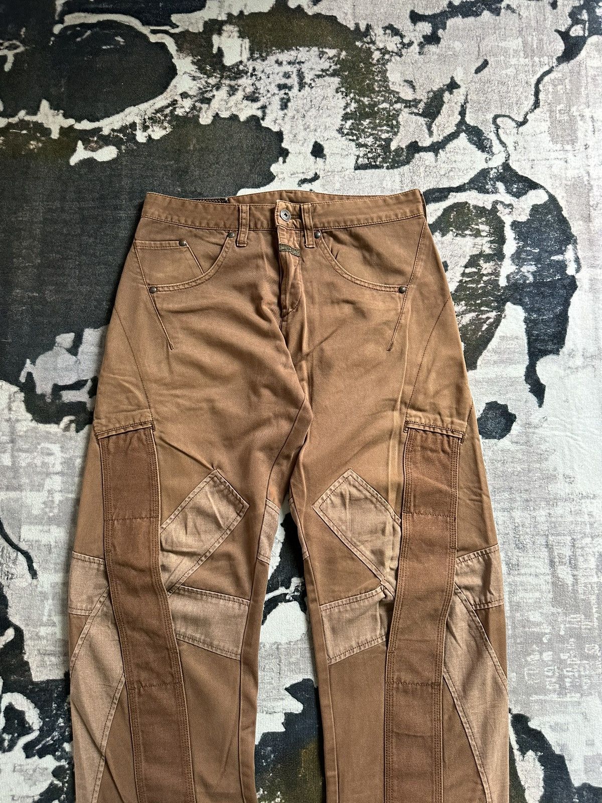 Marithe + Francois Girbaud Early 00’s MFG hybrid cut worker pant Size US 31 - 2 Thumbnail