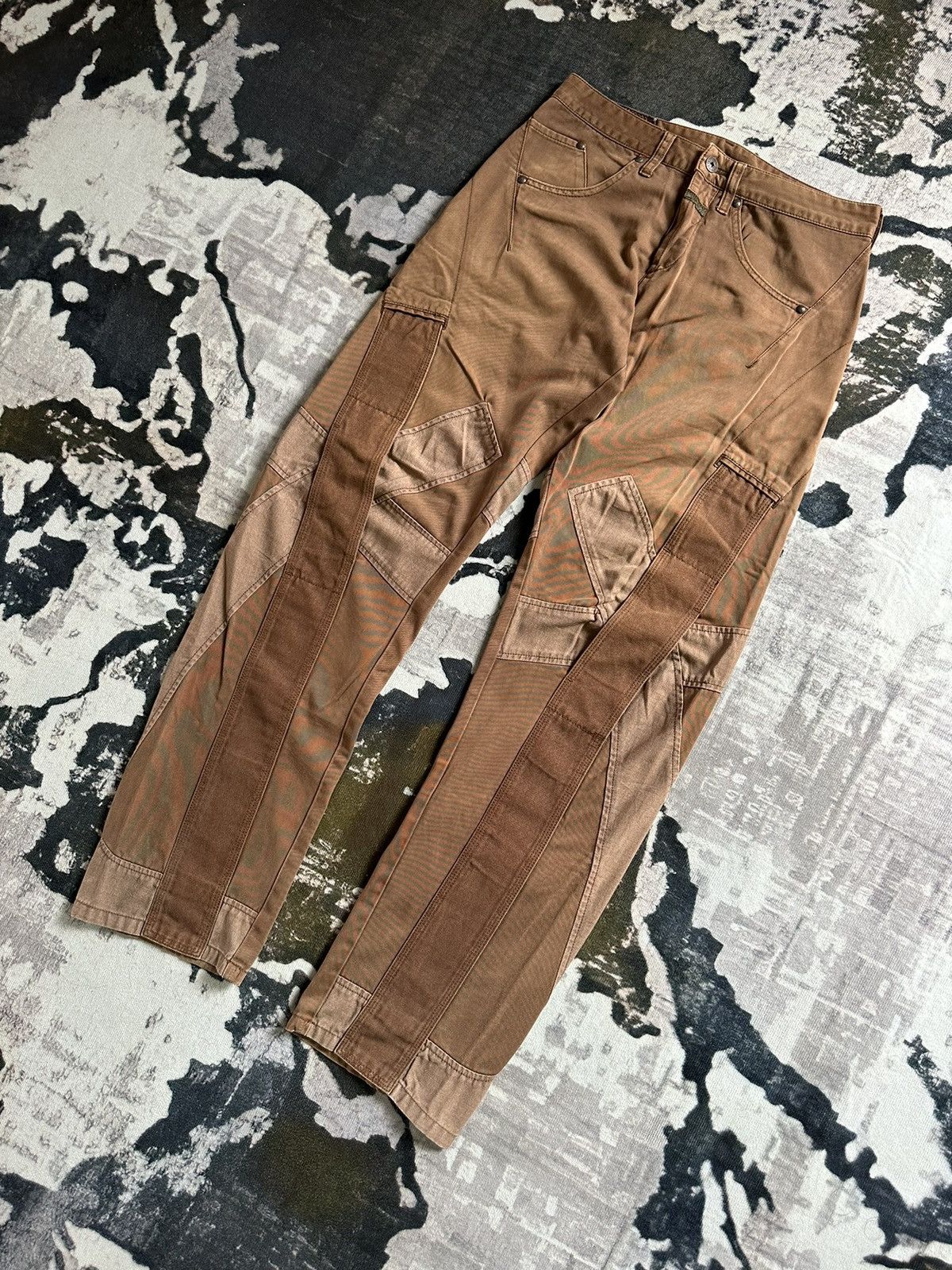 Marithe + Francois Girbaud Early 00’s MFG hybrid cut worker pant Size US 31 - 3 Thumbnail