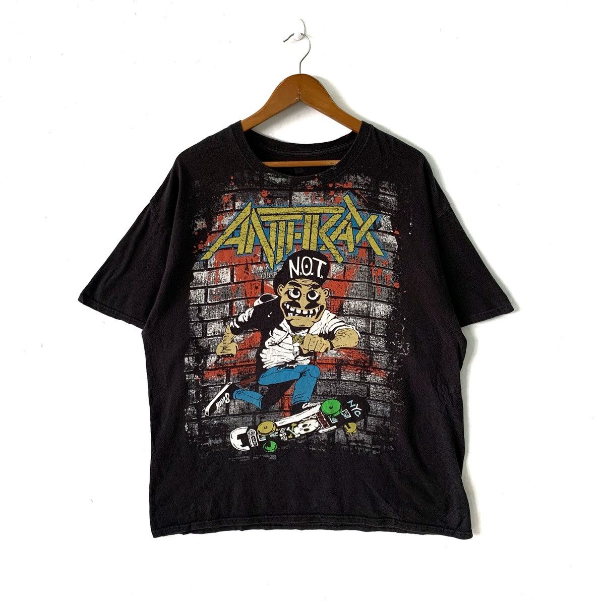 Band Tees Anthrax Tshirt Size US XL / EU 56 / 4 - 1 Thumbnail
