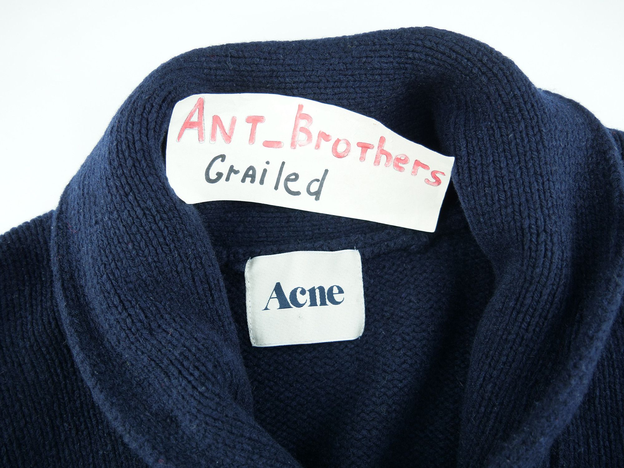Acne Studios Acne Studios Normandie AW11 wool sweater Size US S / EU 44-46 / 1 - 7 Thumbnail